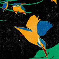 MinaLima - A Realm of Kingfishers プリント