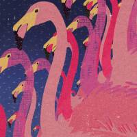 MinaLima - A Stand of Flamingos プリント