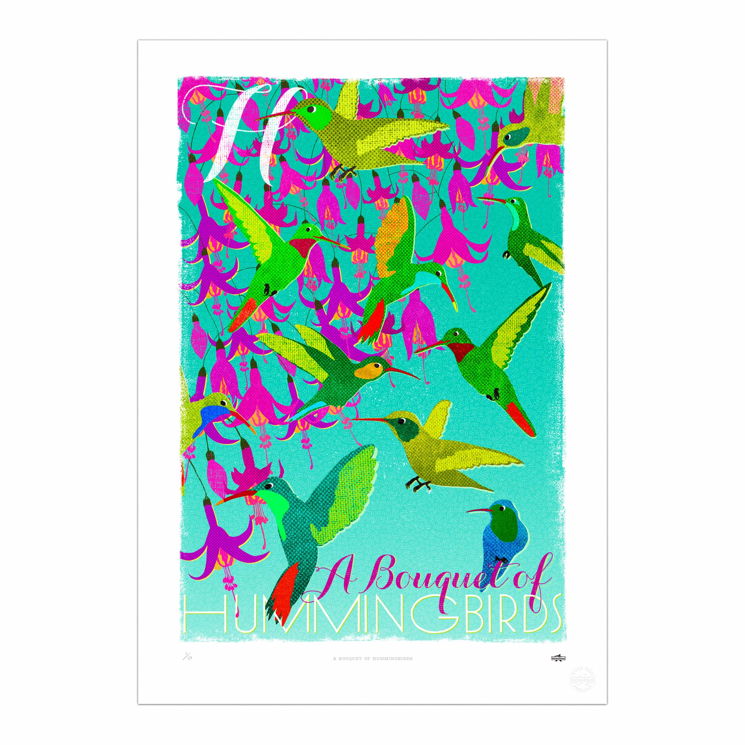 A Bouquet of Hummingbirds