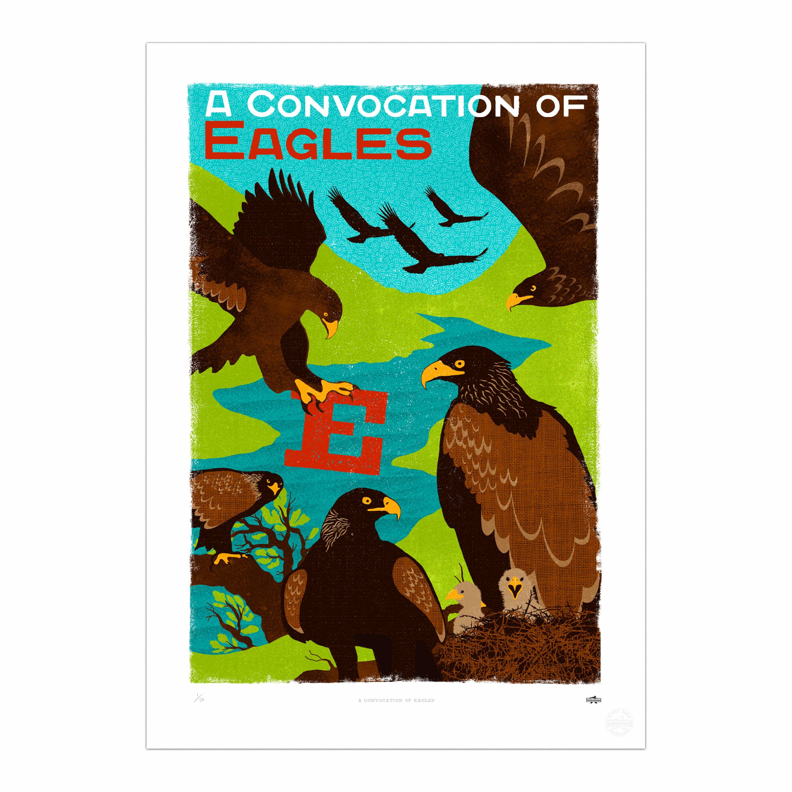A Convocation of Eagles Print