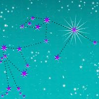 MinaLima - A Constellation of Stars - Aquarius<br>プリント