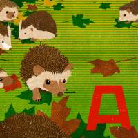 MinaLima - An Array of Hedgehogs プリント