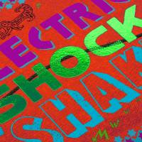 MinaLima - Electric Shock Shake - Orangeプリント