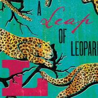 MinaLima - A Leap of Leopardsプリント