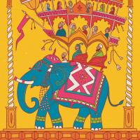 MinaLima - ジャングルブック - Toomai of the Elephants<br>プリント