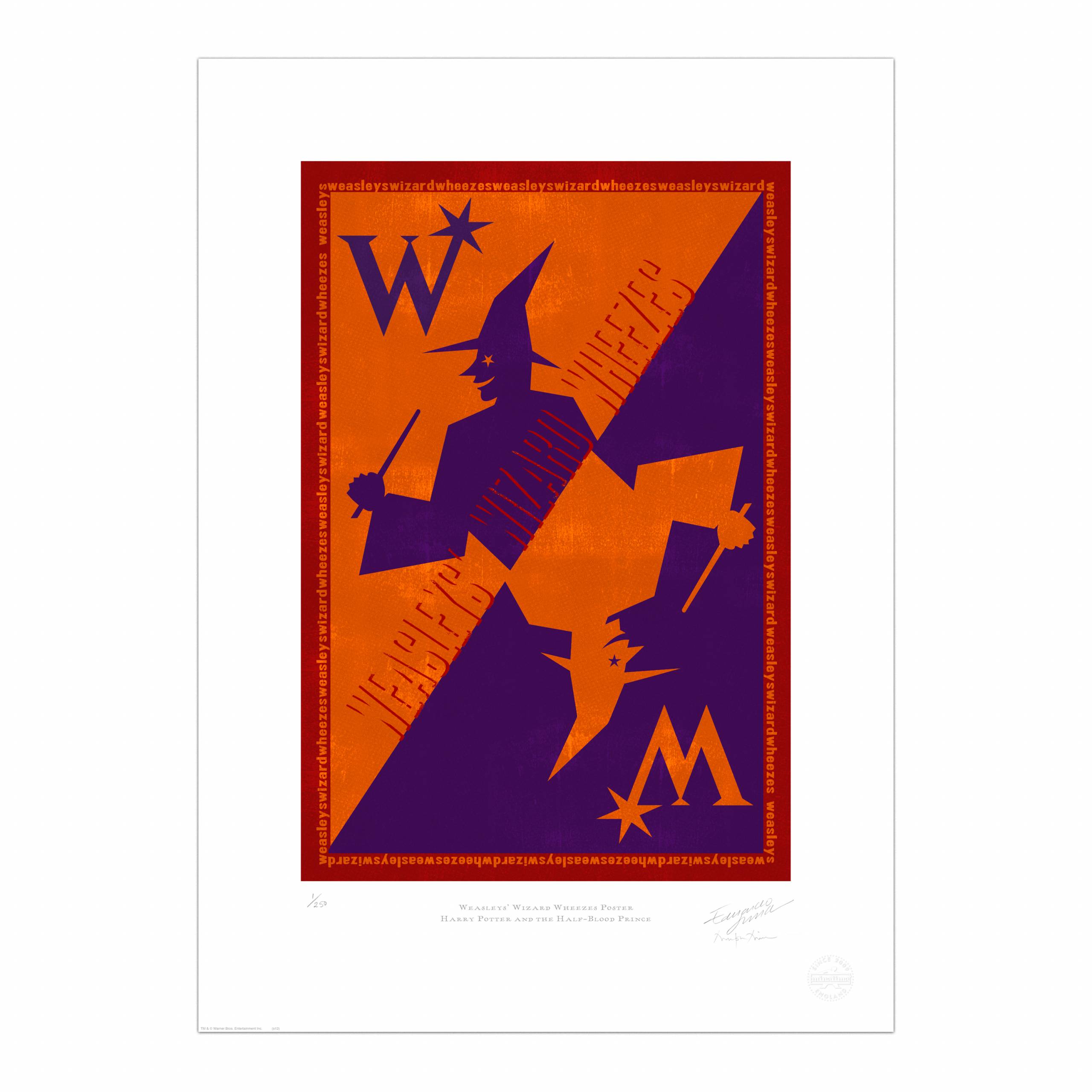 Weasleys' Wizard Wheezes Poster - MinaLima