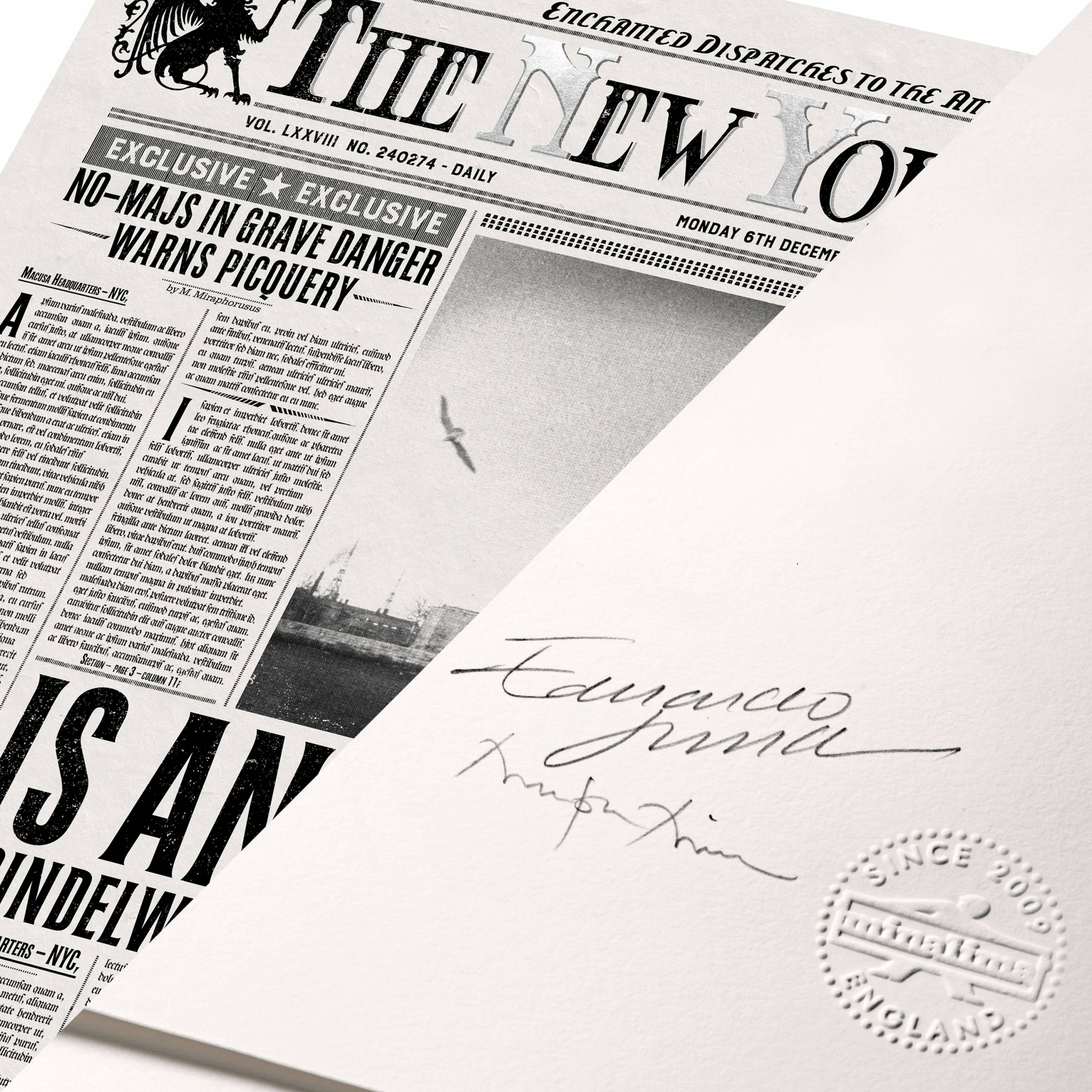 The New York Ghost - ‘Is Anyone Safe? Grindelwald Spreads Fear ...