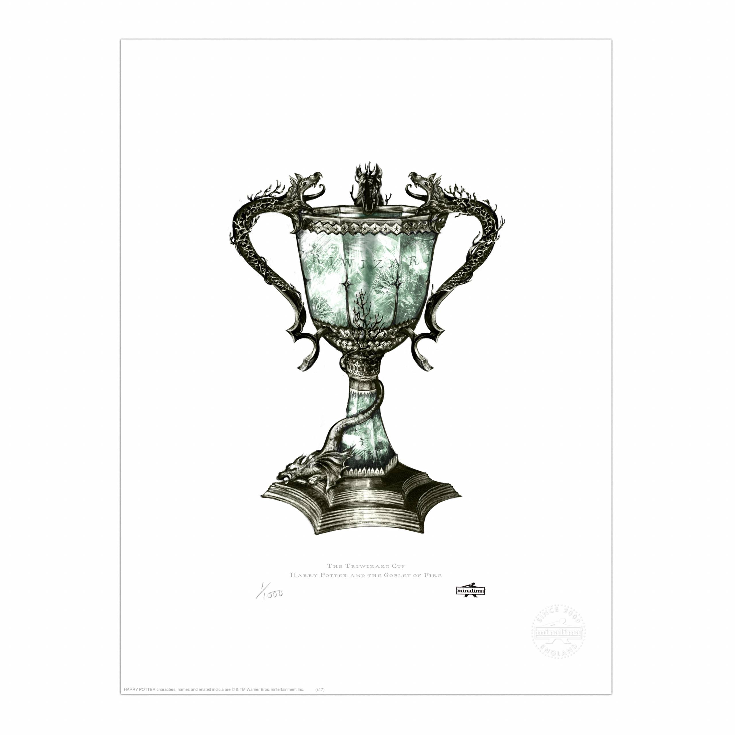 The Triwizard Cup - MinaLima