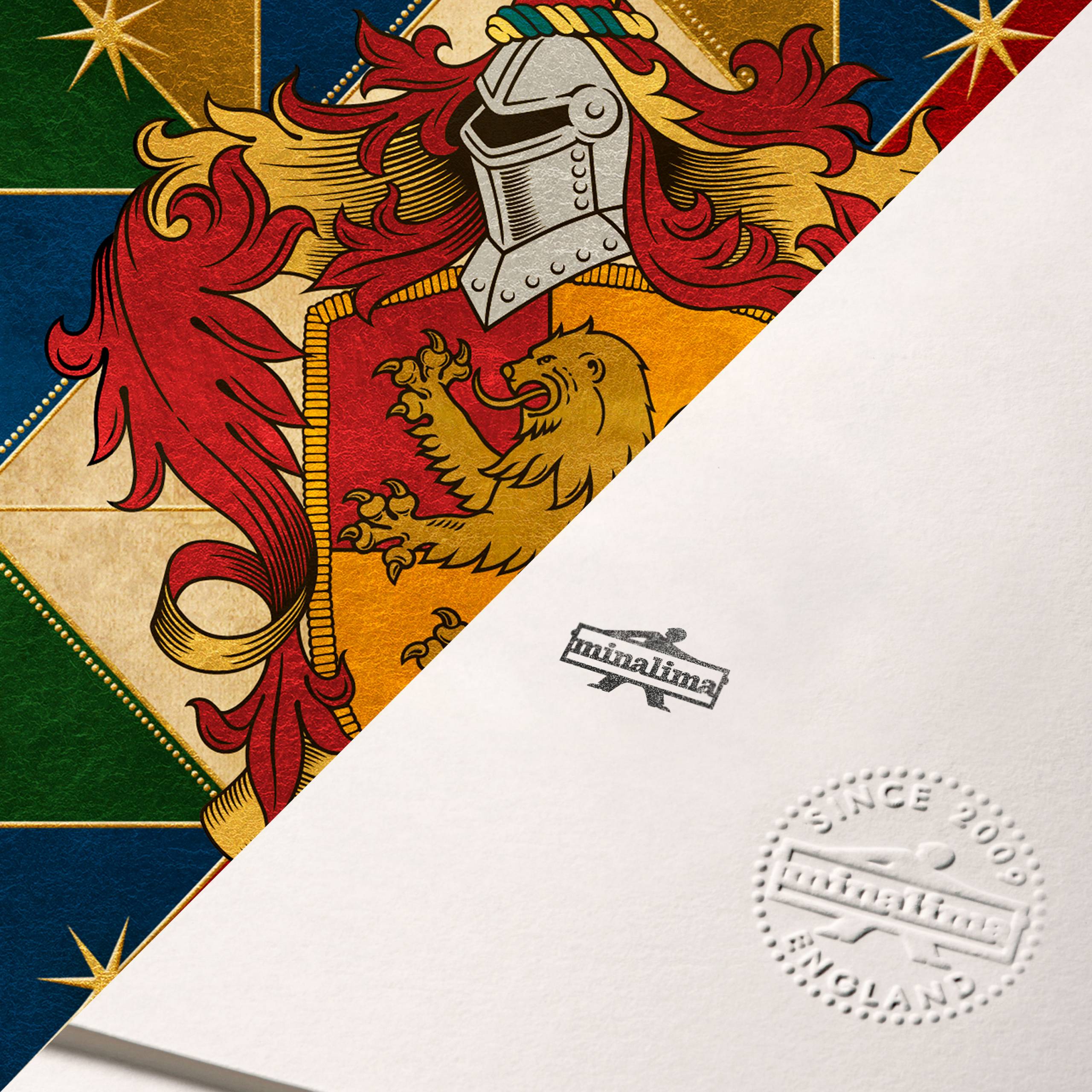 Gryffindor House Crest - MinaLima