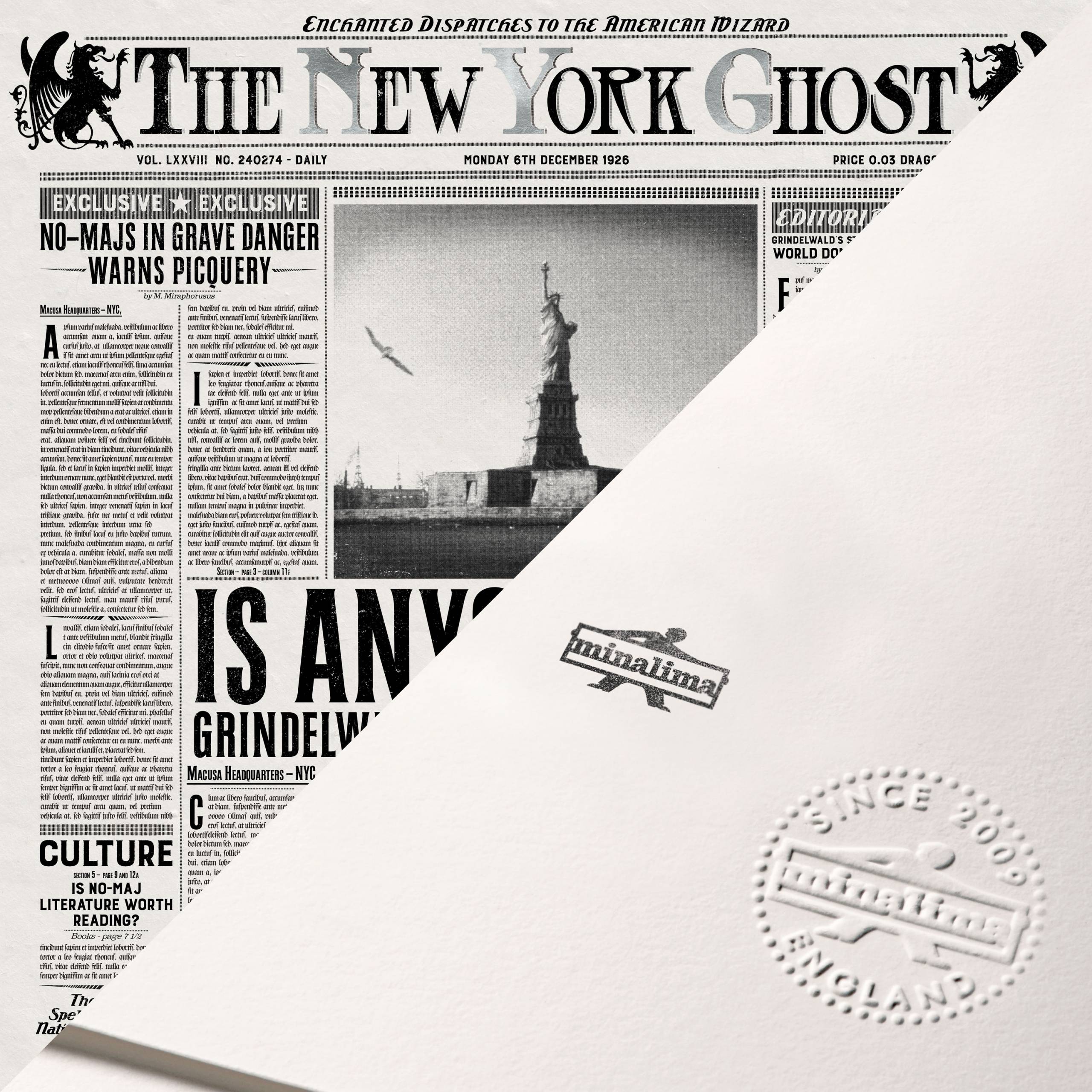 The New York Ghost - ‘Is Anyone Safe? Grindelwald Spreads Fear ...