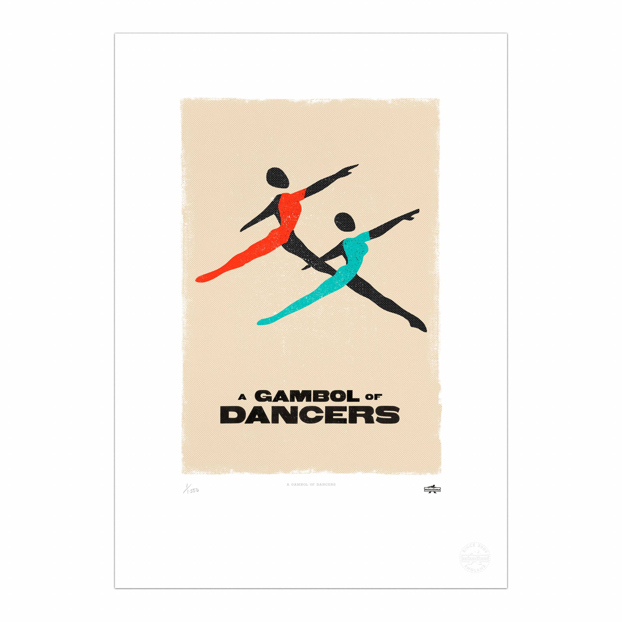 A Gambol of Dancers Print