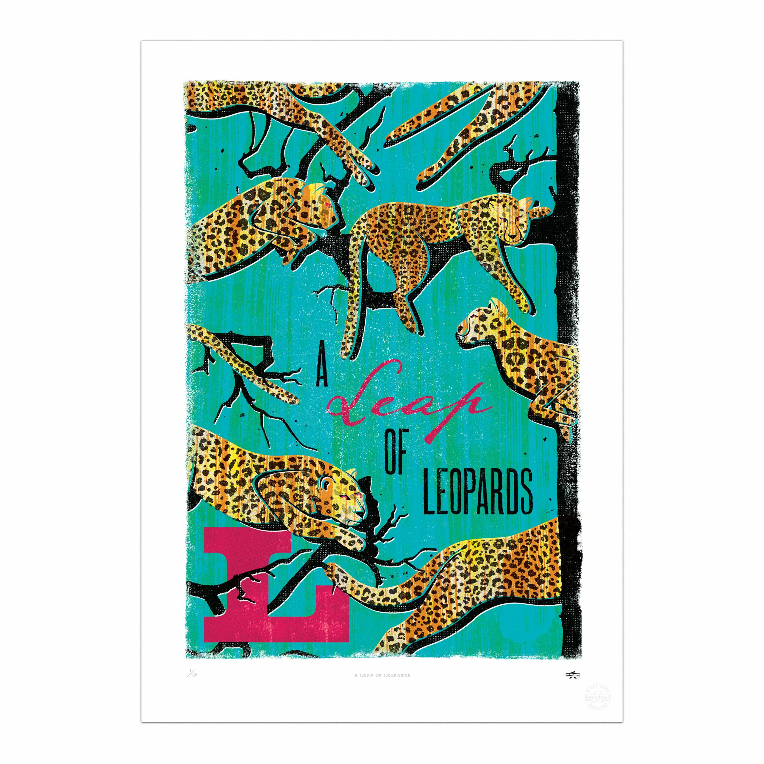 A Leap of Leopards Print