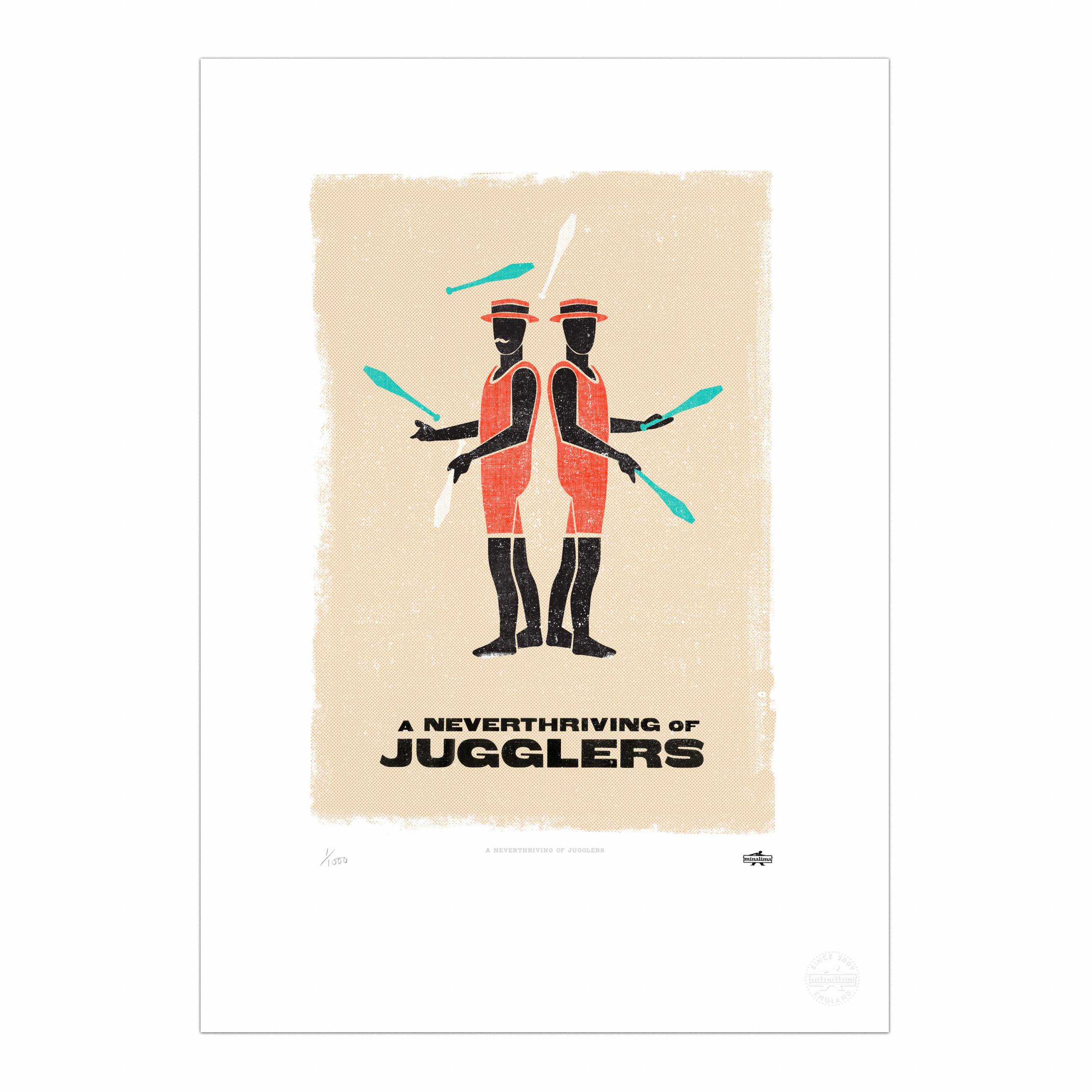 A Neverthriving of Jugglers Print