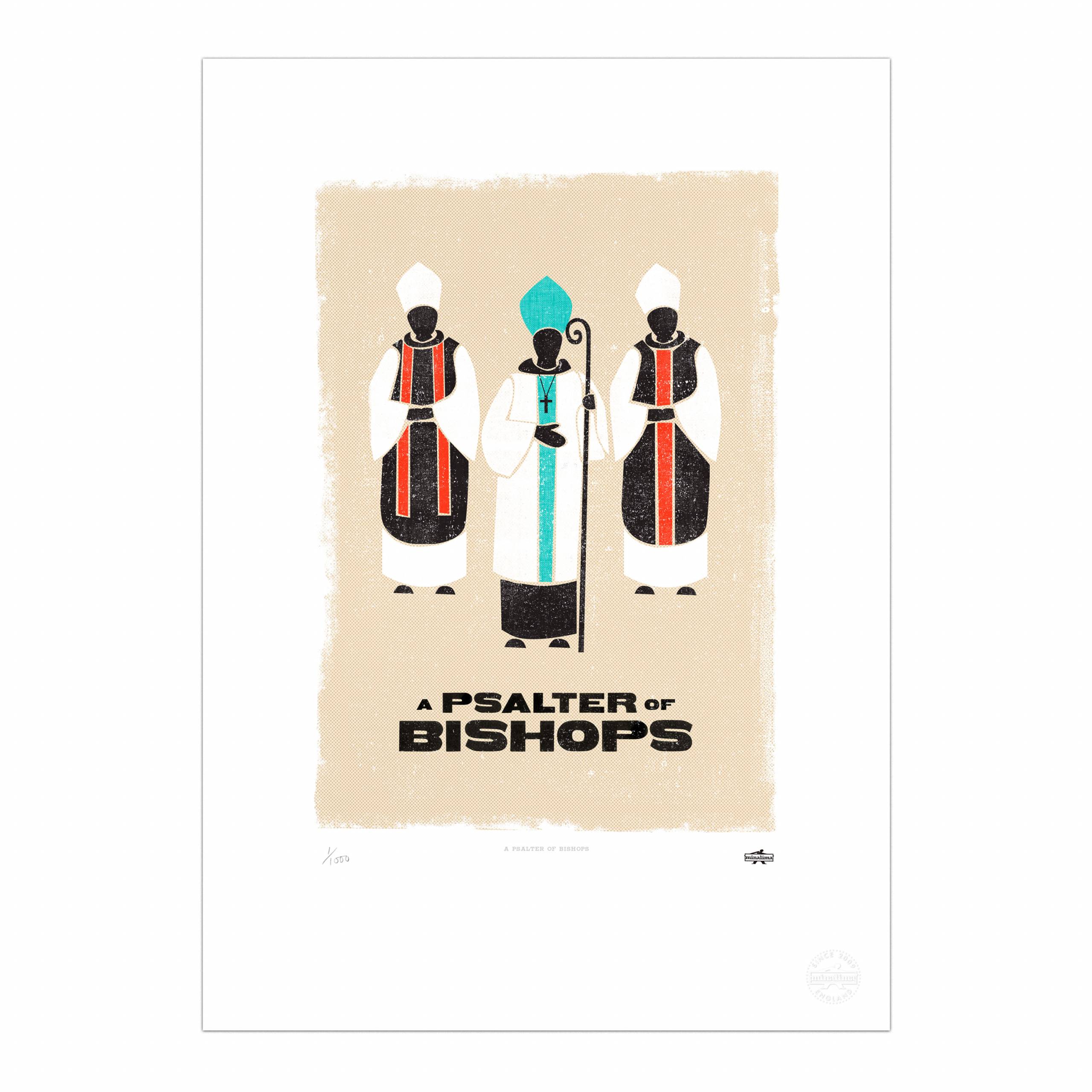 A Psalter of Bishops Print