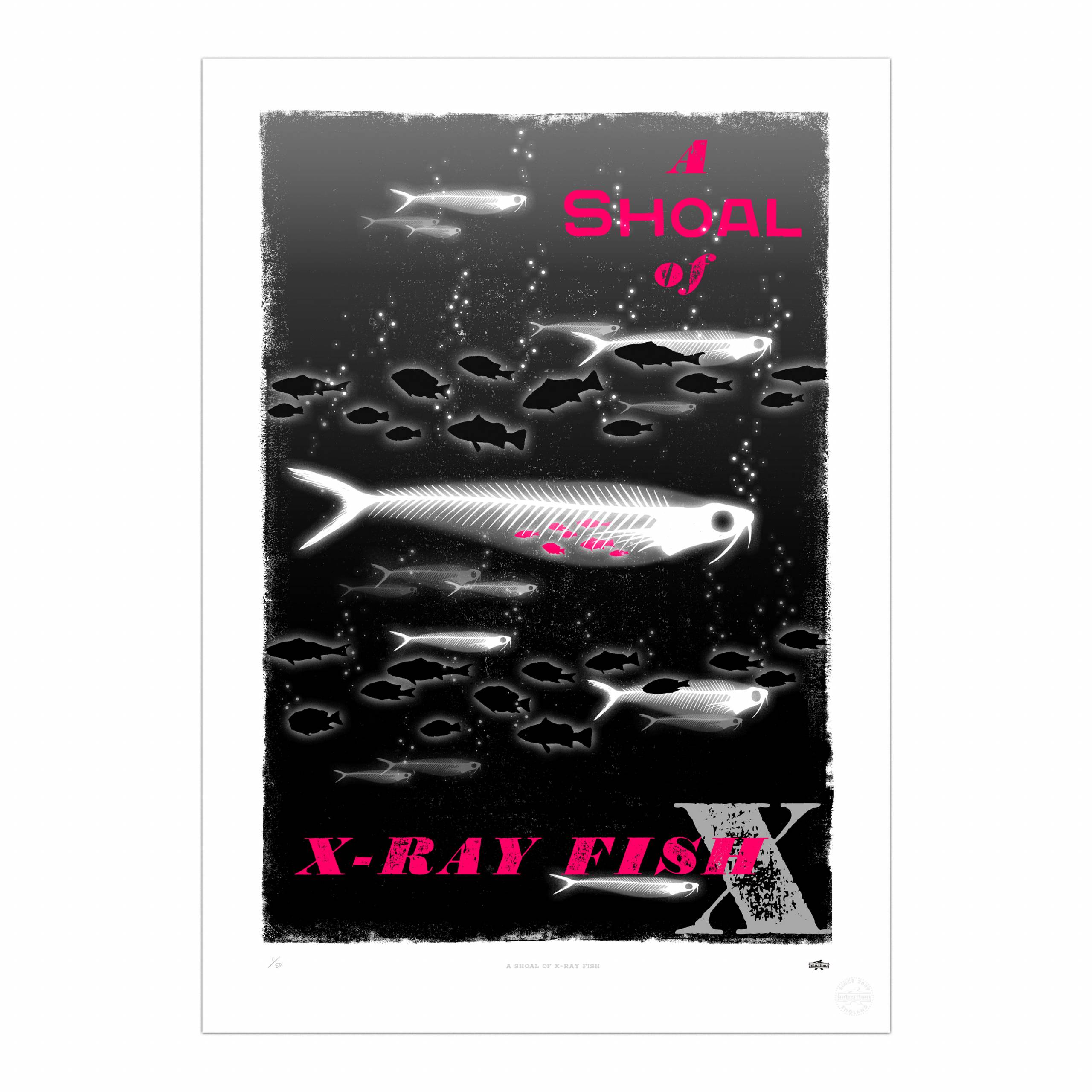A Shoal of X-Ray Fish Print