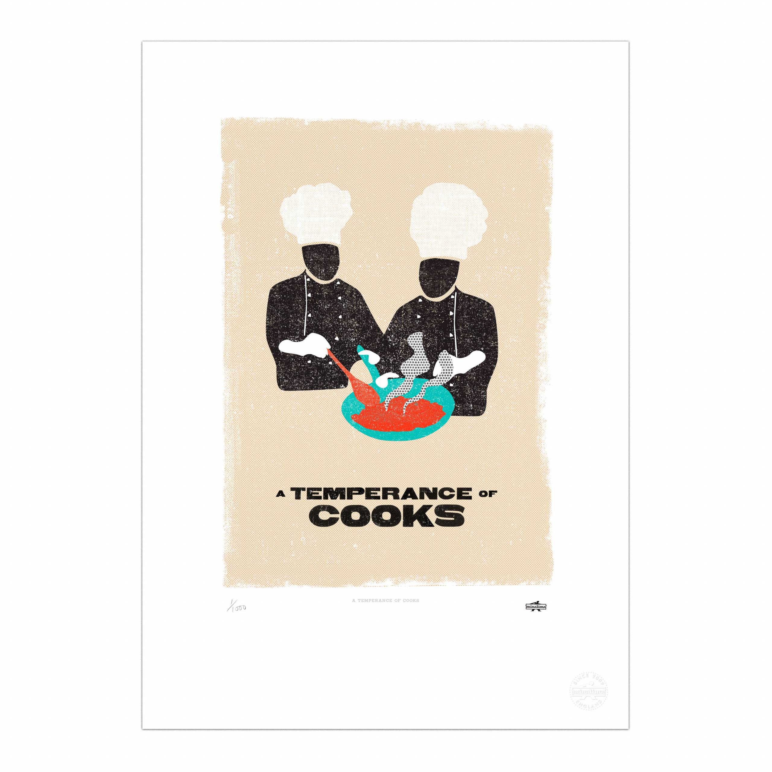 A Temperance of Cooks Print