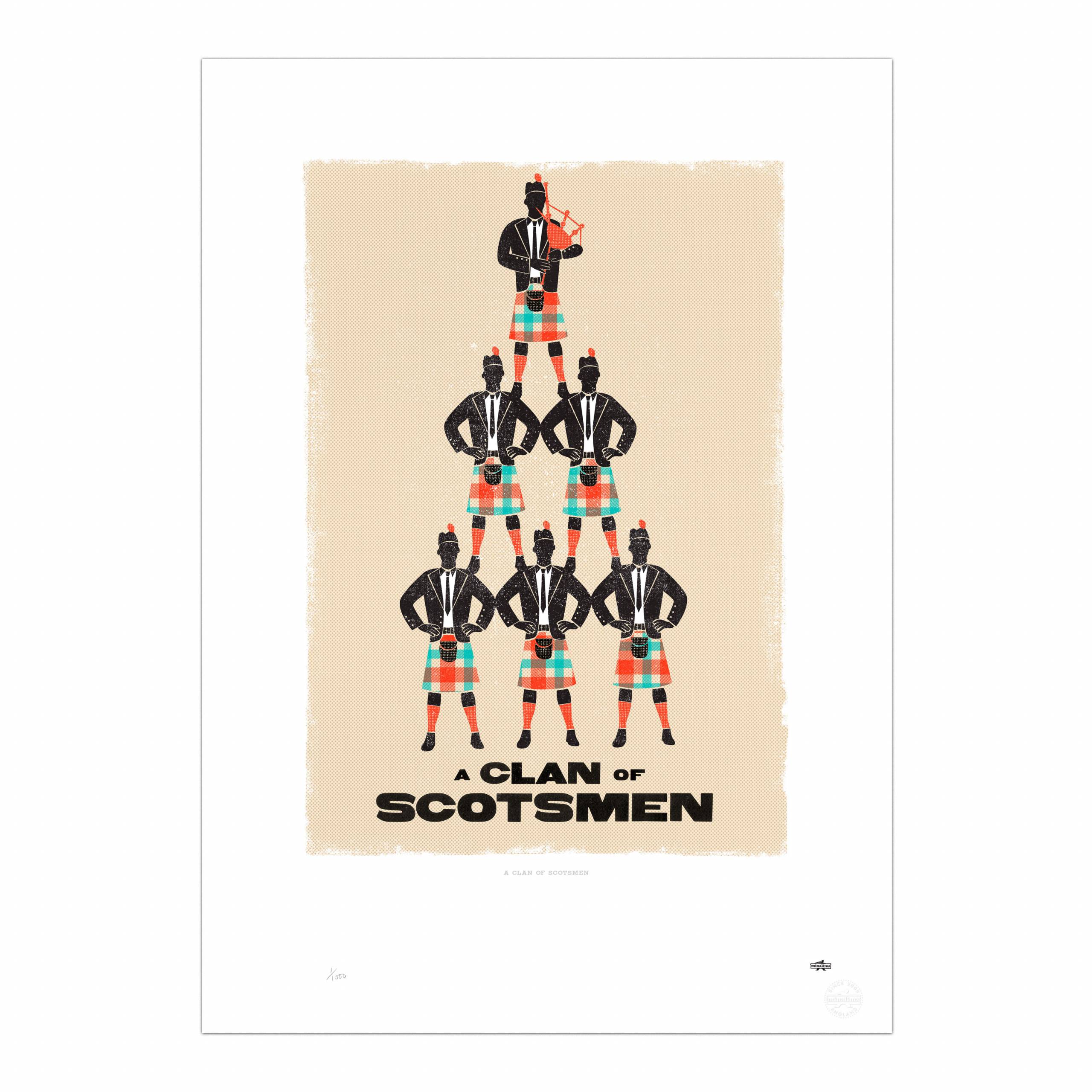 A Clan of Scotsmen Print