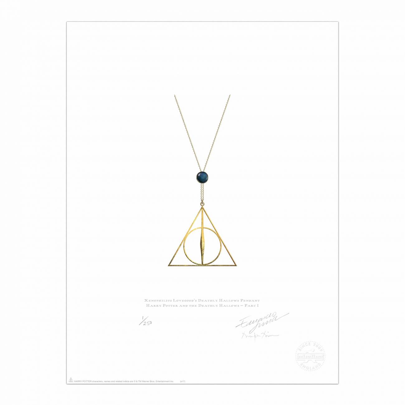 Deathly Hallows Necklace – Freeman Design