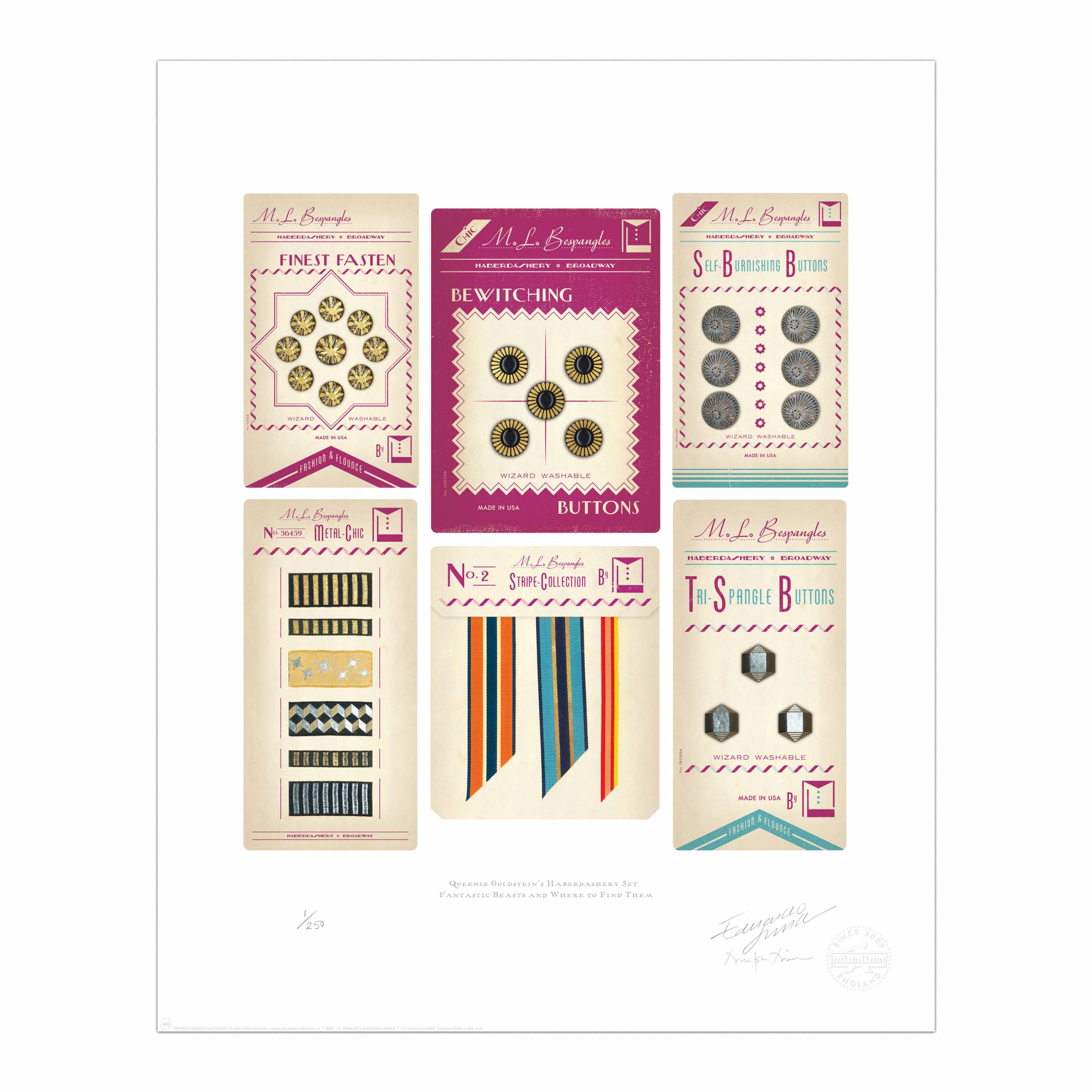 Queenie Goldstein's Haberdashery Set