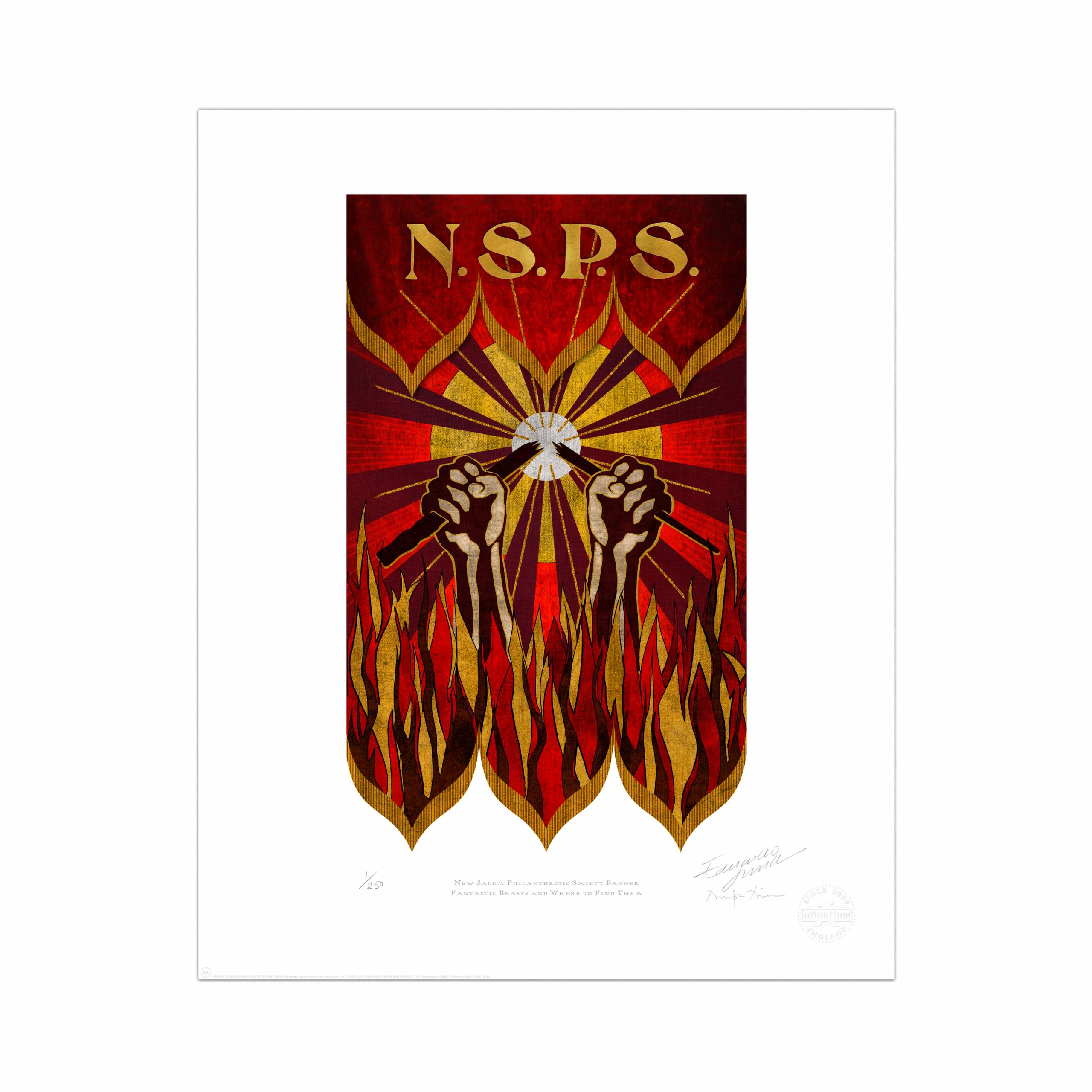 New Salem Philanthropic Society Banner