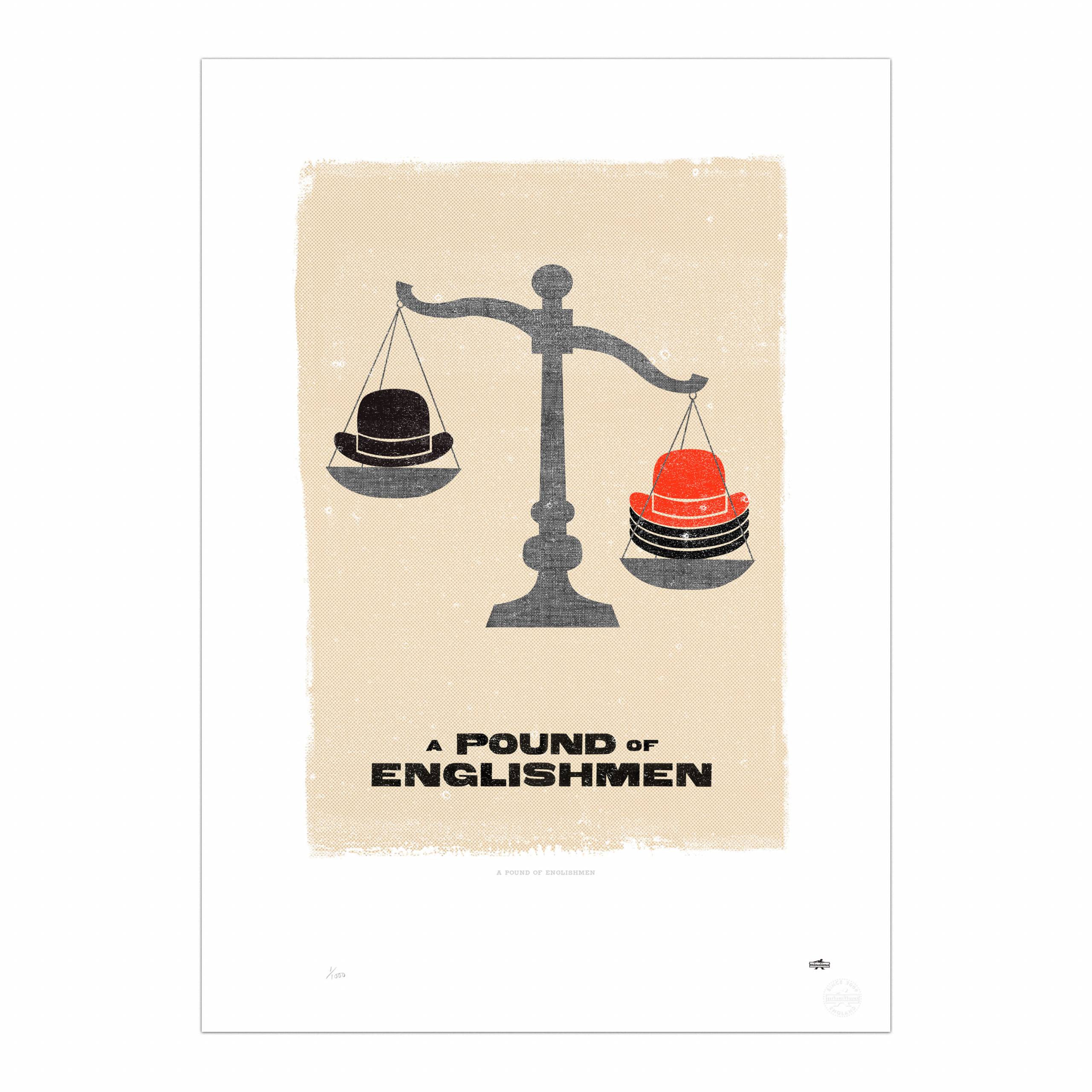 A Pound of Englishmen Print