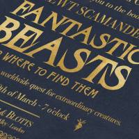 MinaLima - Fantastic Beasts Book Launch Inviteプリント