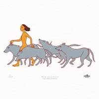 MinaLima - ジャングルブック - Mowgli and The Wolvesプリント