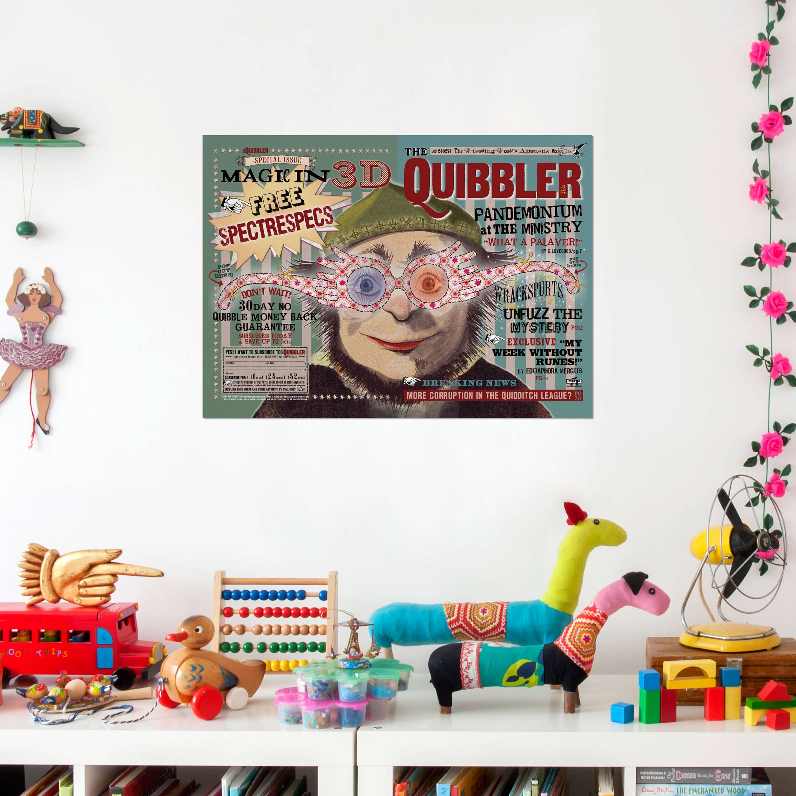 The Quibbler Spectrespecs Poster Minalima