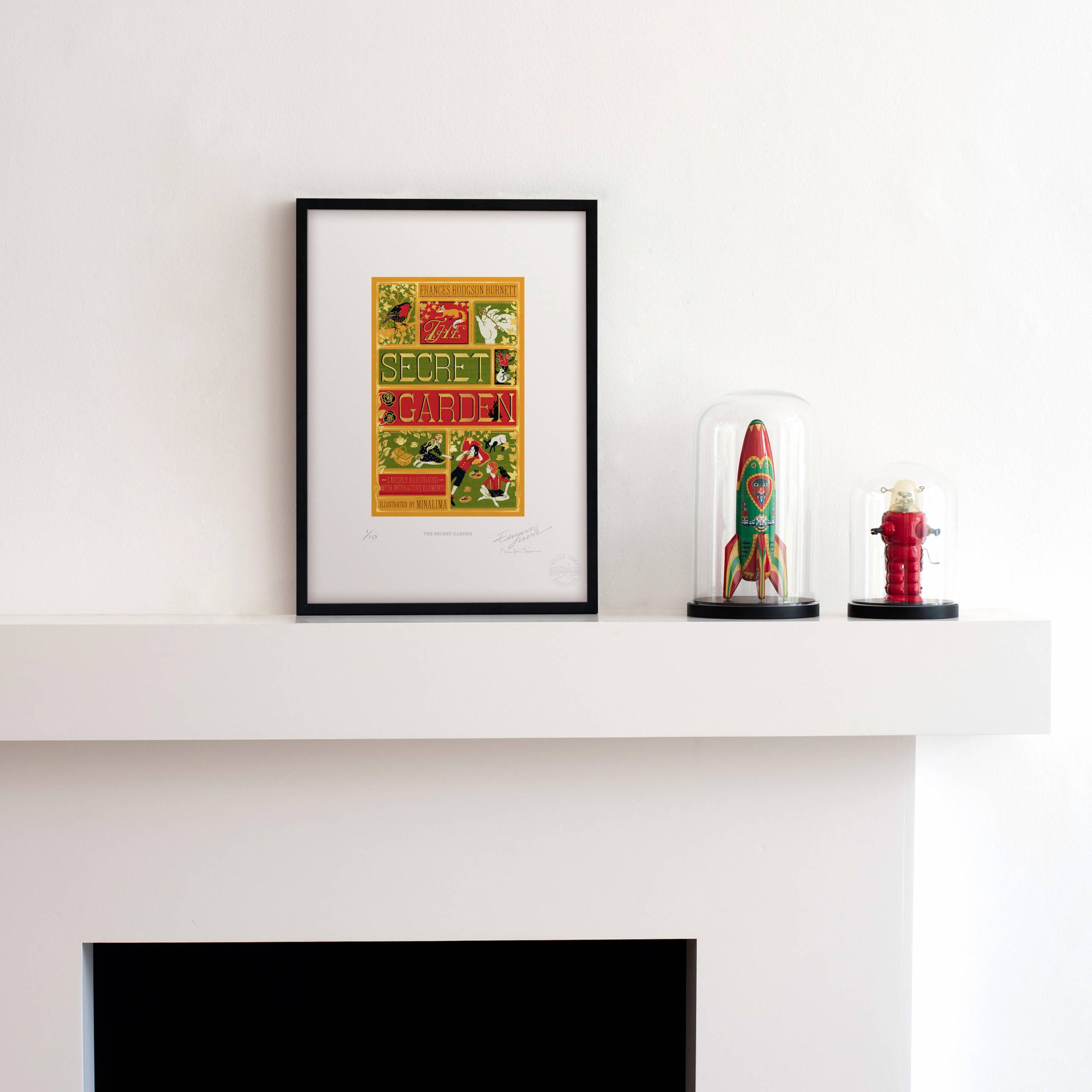 The Secret Garden - Secret Garden Cover Print - MinaLima