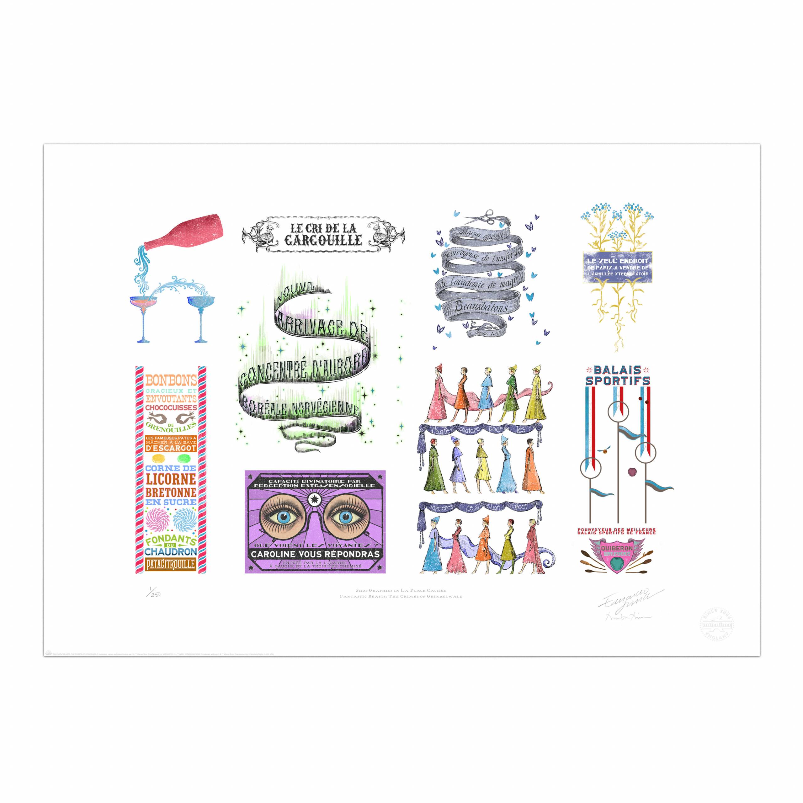 Shop Graphics in La Place Cachée
