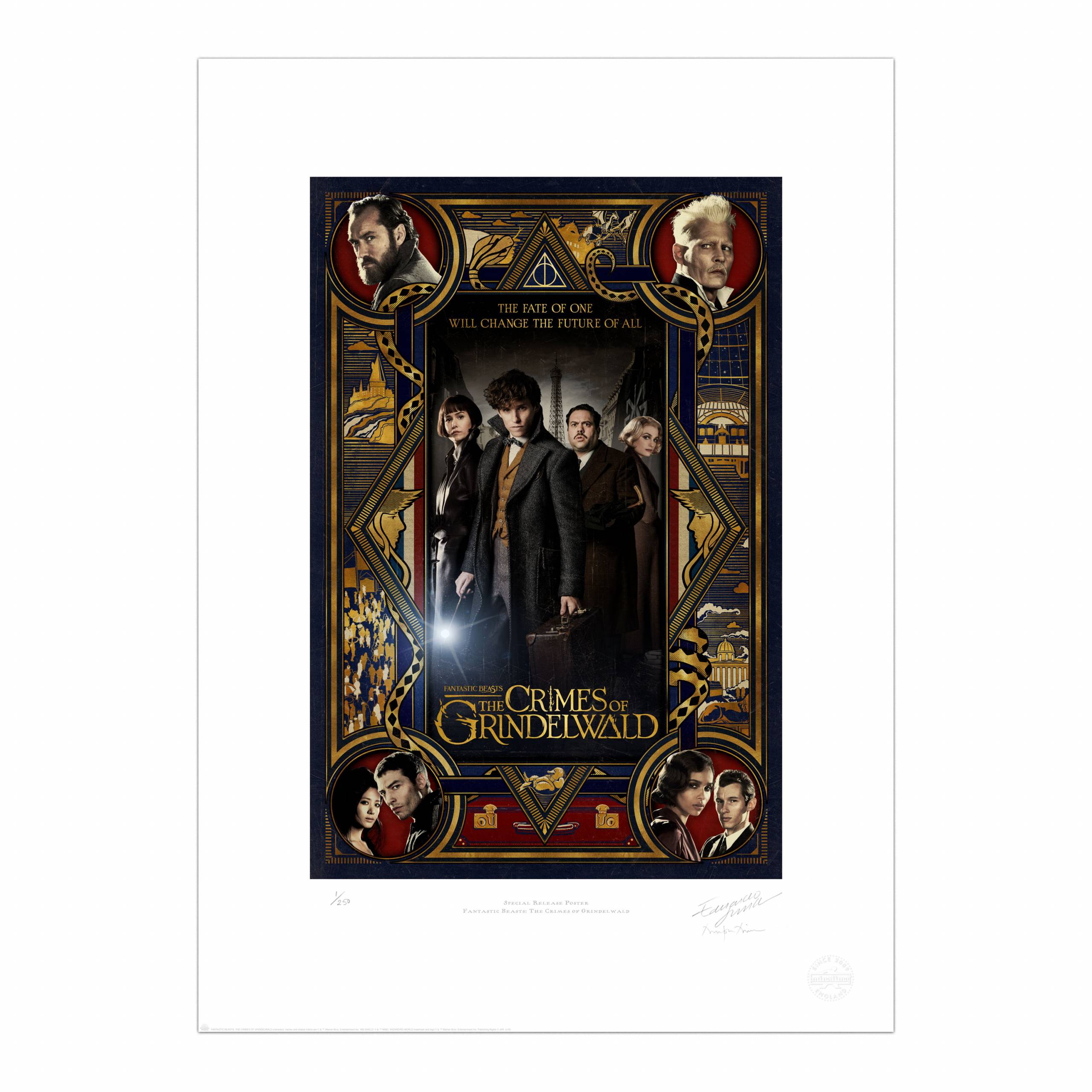グリンデルバルド手配書　ミナリマ　premium Large Fantastic Beasts: The Crimes of Grindelwald - Special