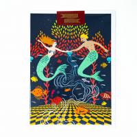 MinaLima - リトル・マーメイド- The Mermaid Ballroom -グリーティングカード