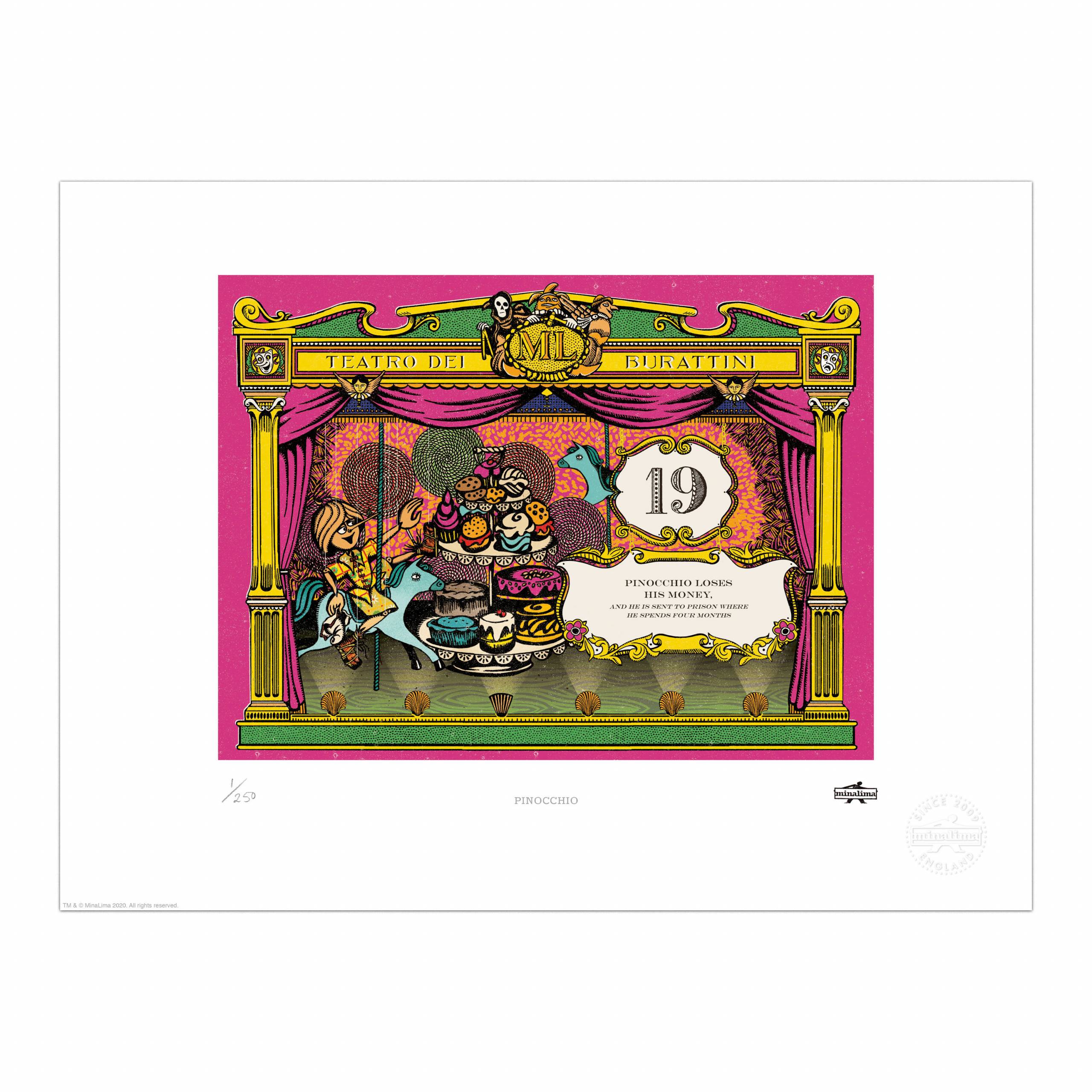 ‘Pinocchio loses his money'
