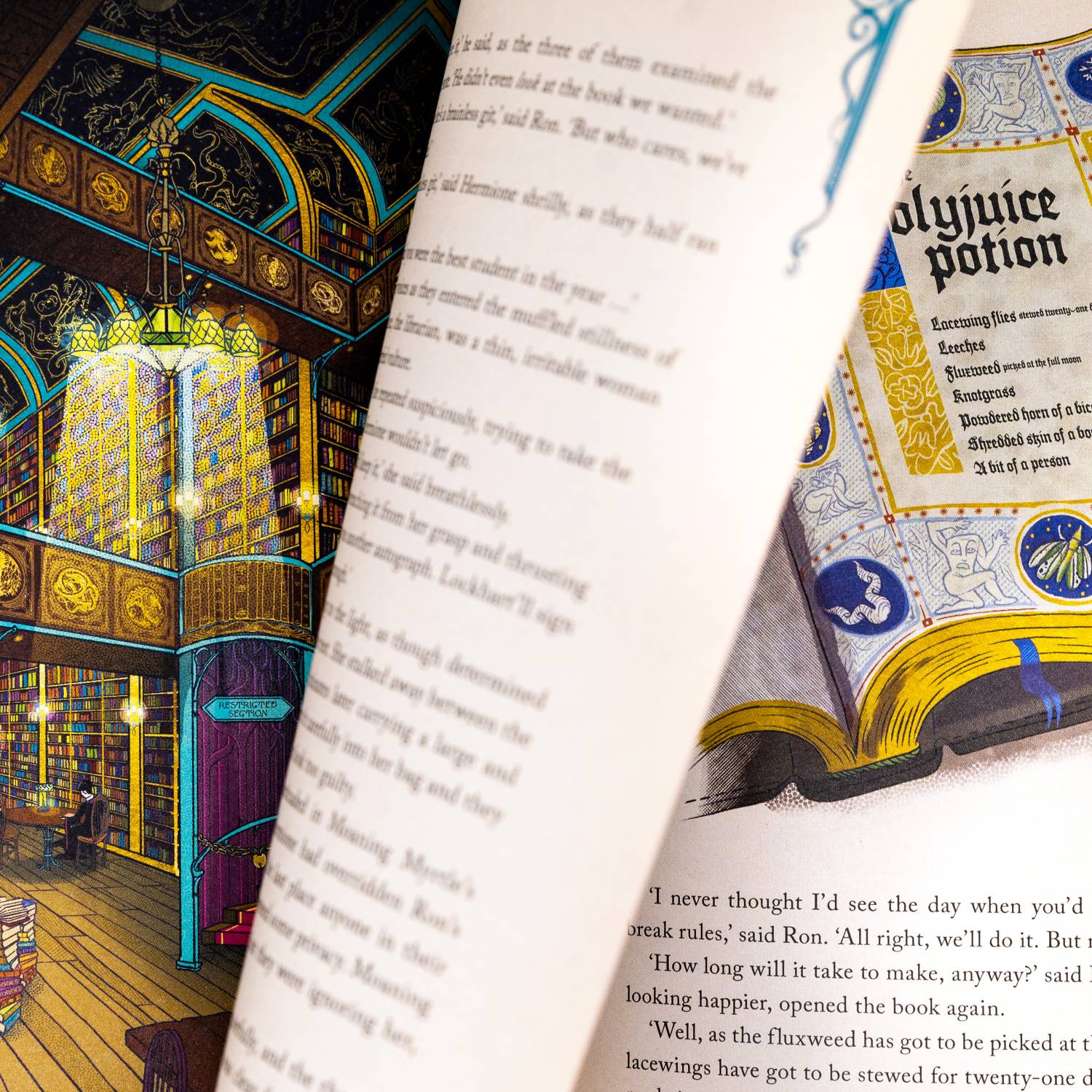 Sneak peek into MinaLima's illustrated Harry Potter and the
