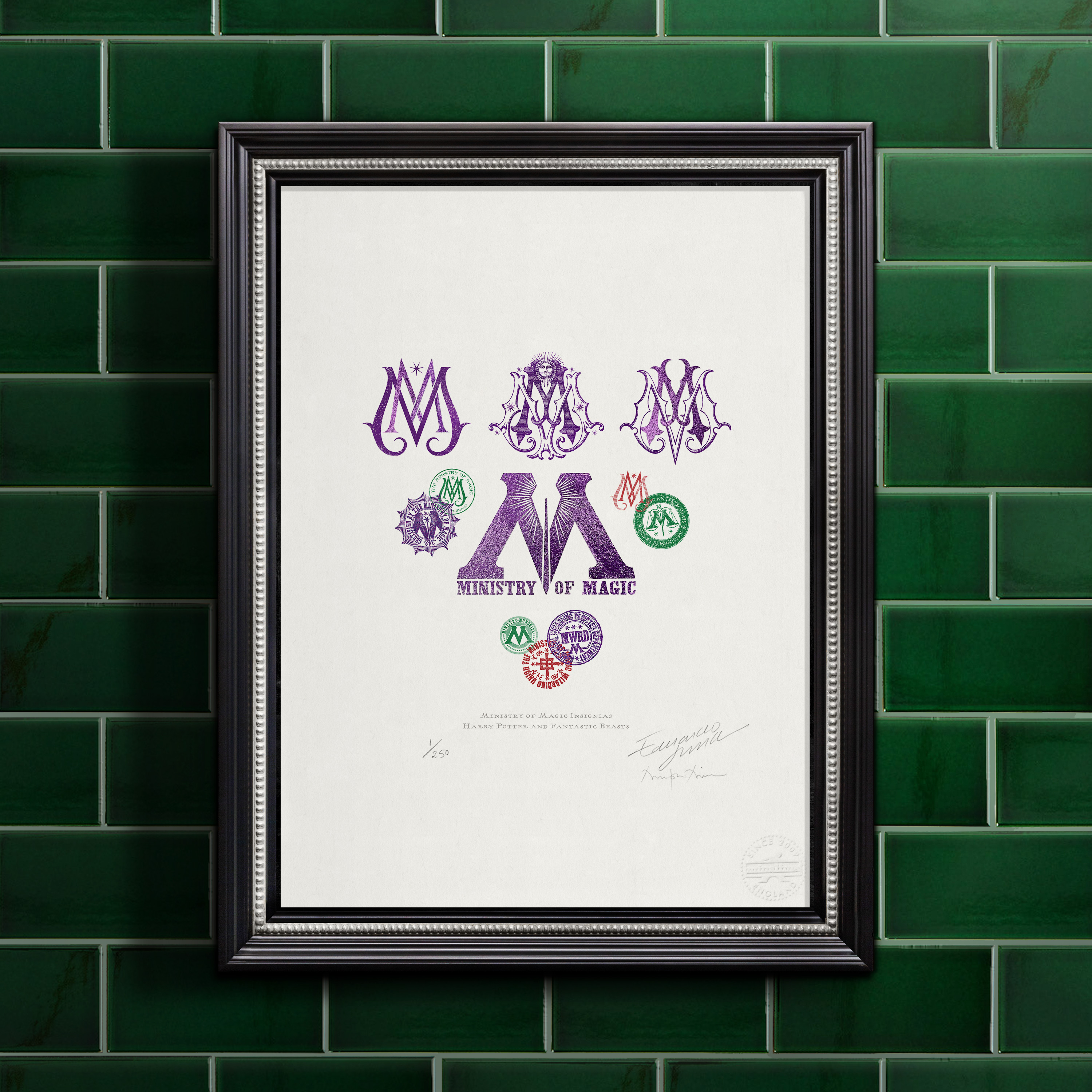 Ministry of Magic Insignias - MinaLima