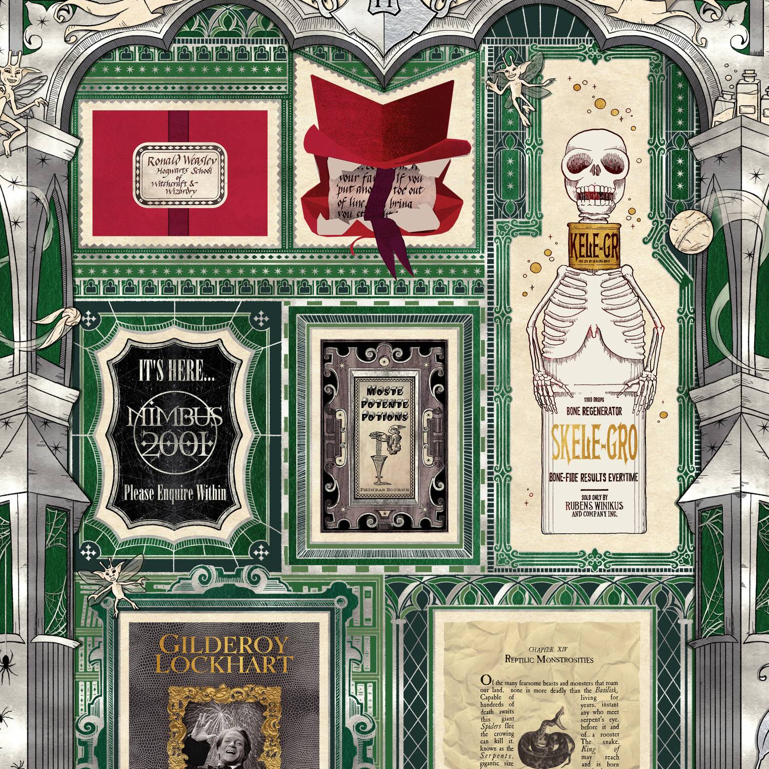 Harry Potter and the Philosopher's Stone - MinaLima