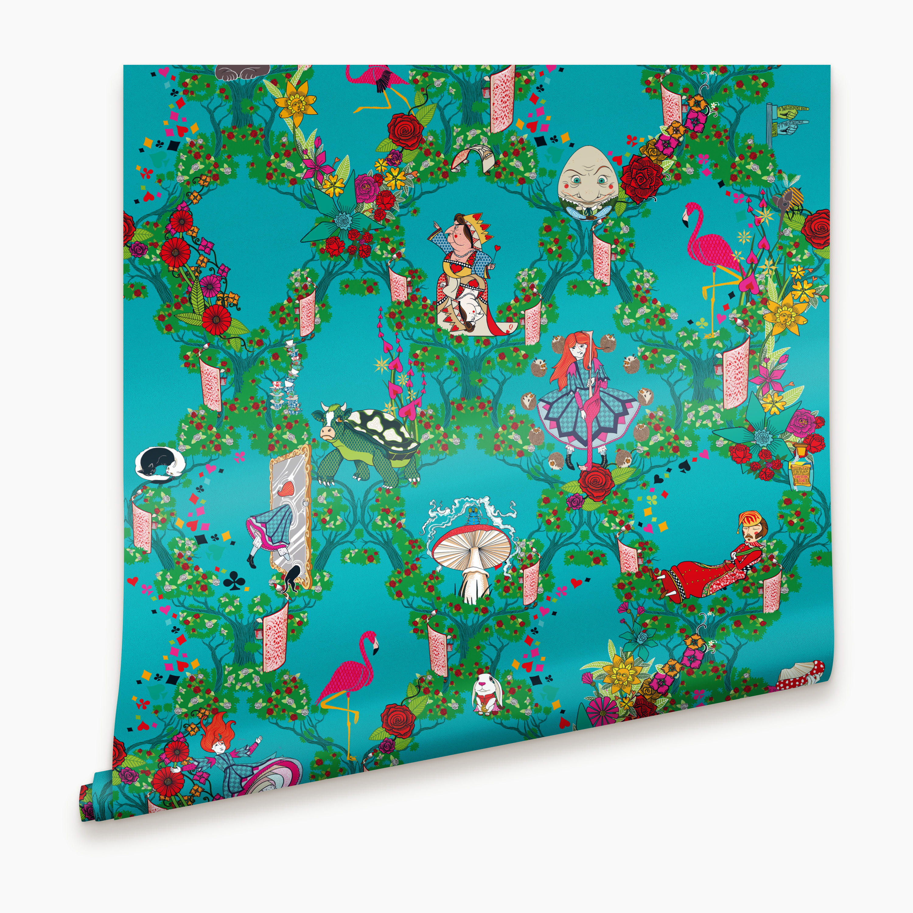 Alice's Adventures in Wonderland - Light Blue