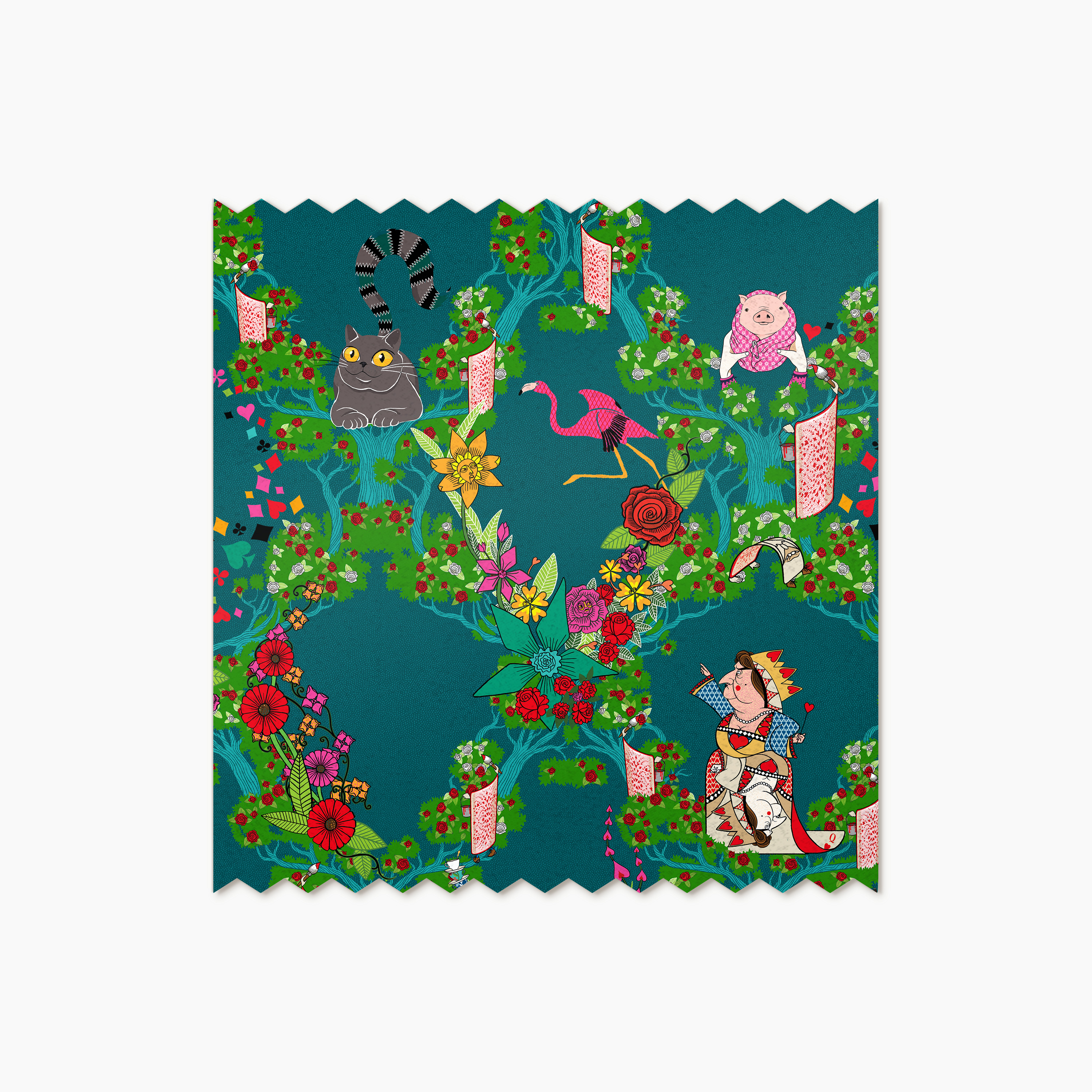 Alice's Adventures in Wonderland (Dark Blue) - MinaLima