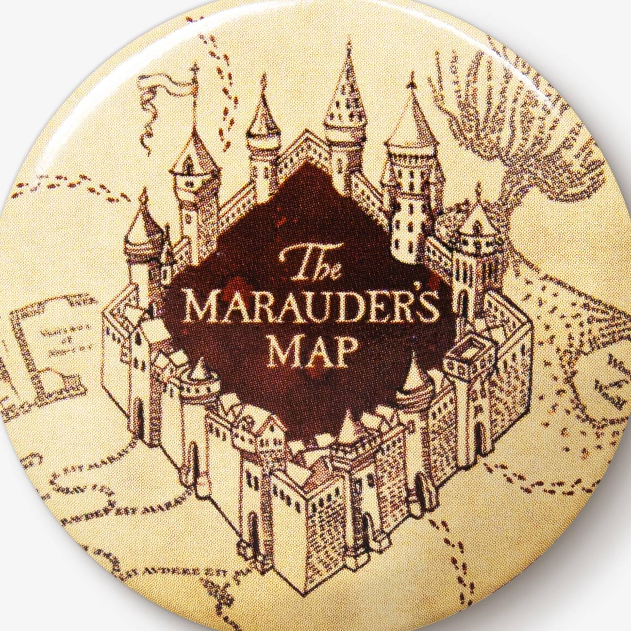 MinaLima Marauder's Map wrapping paper — Harry Potter Fan Zone