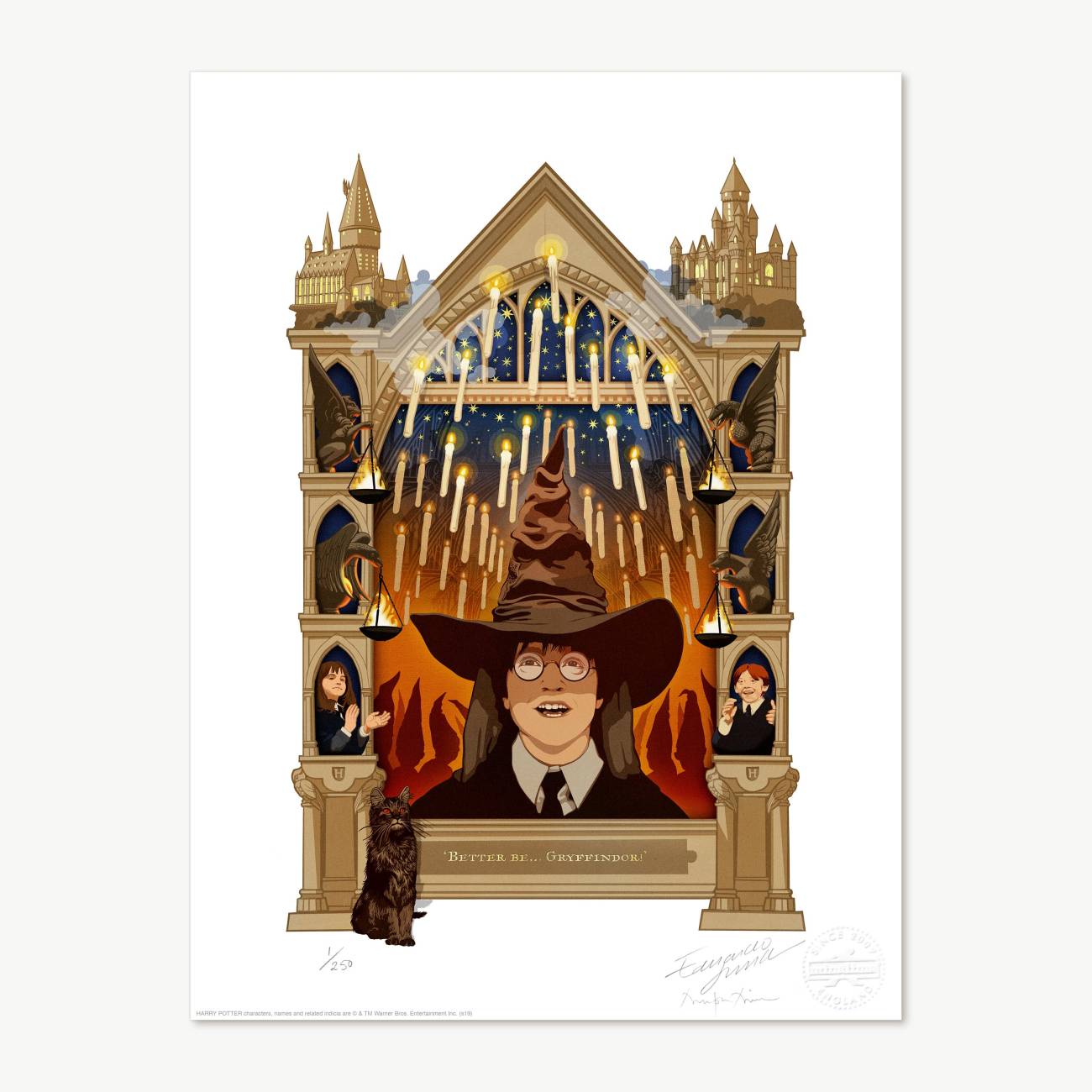 Harry Potter Poster Hogwarts School Crest - Posters buy now in the shop  Close Up GmbH