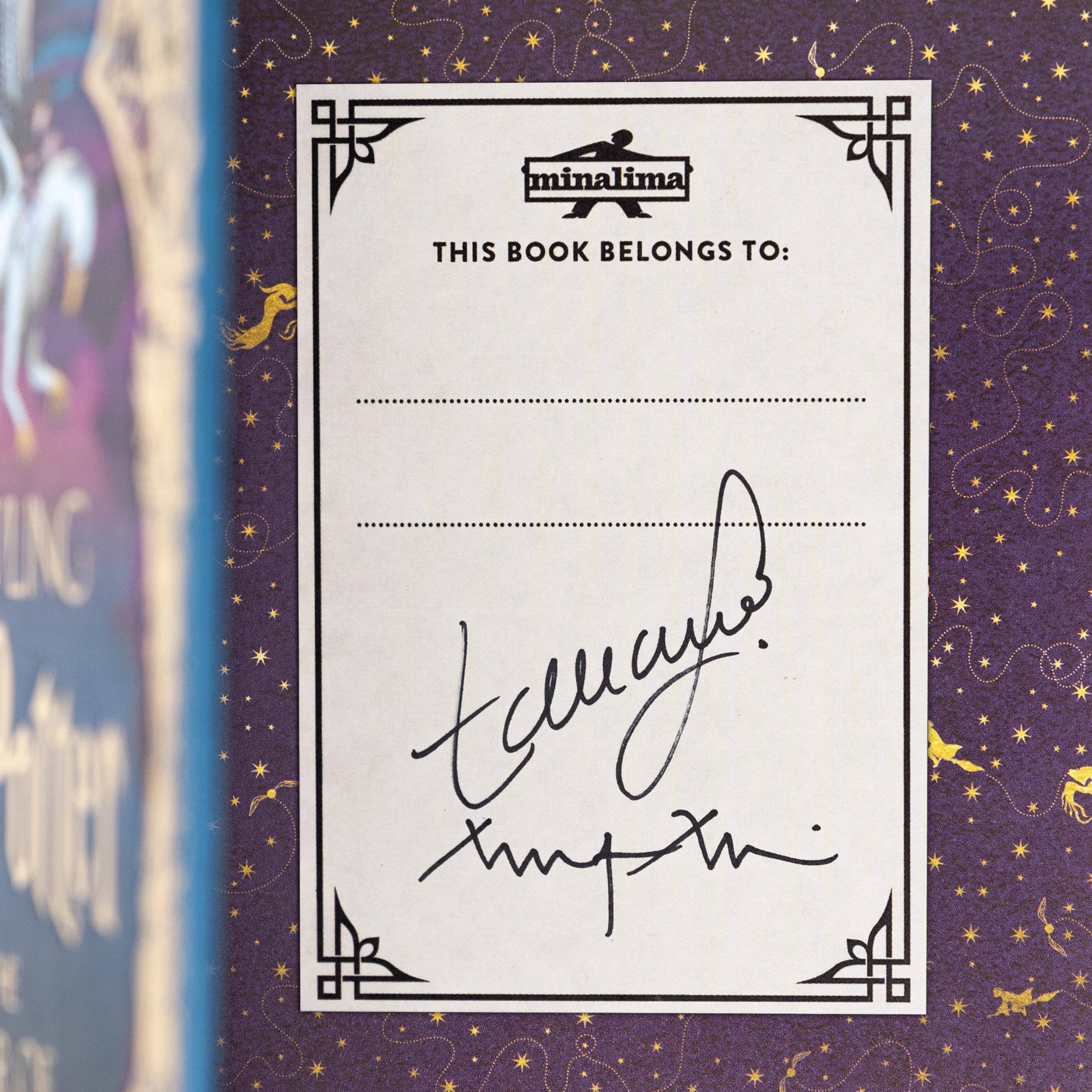 Minalima Signed Edition Harry Potter & the Chamber of Secrets 1st/1st