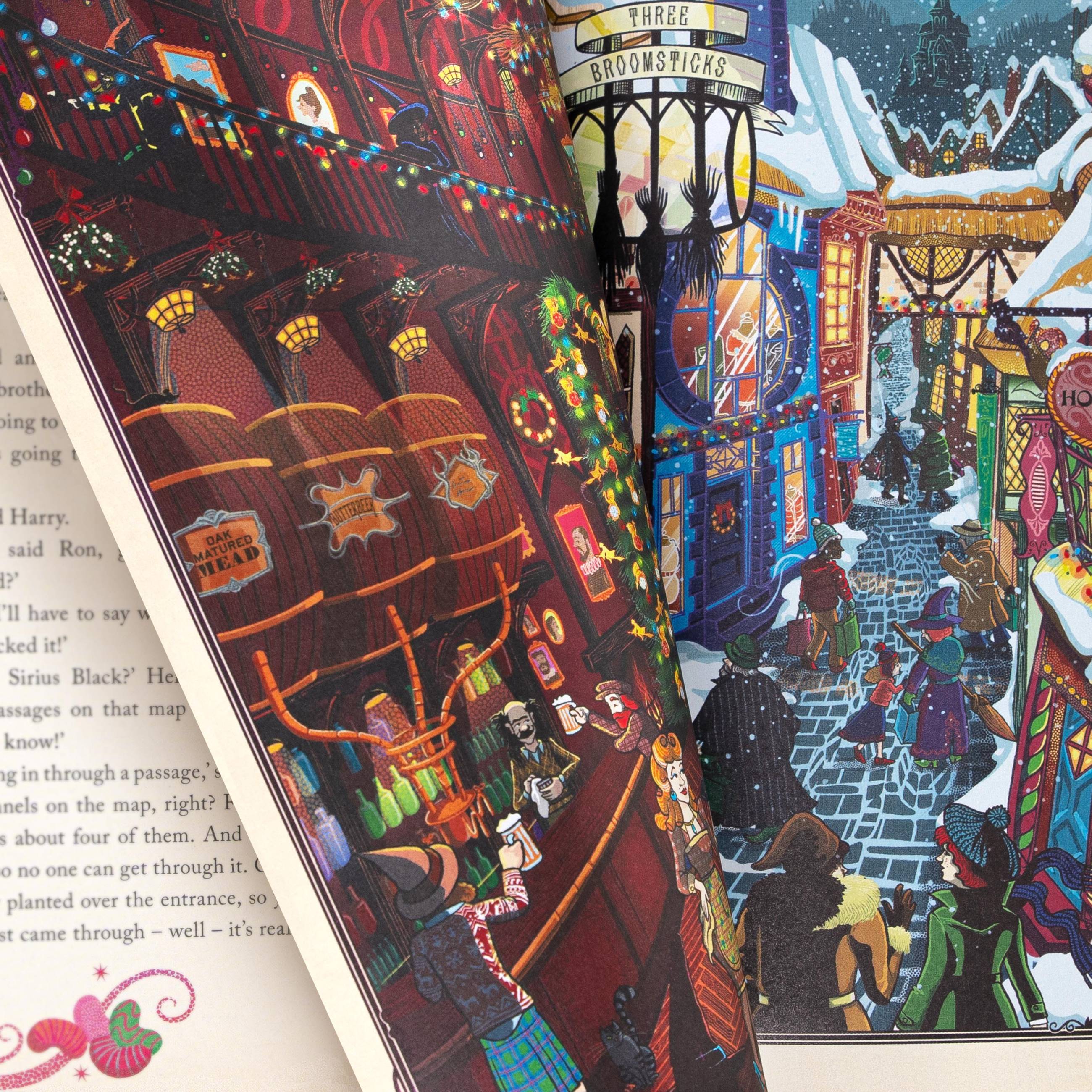 Harry Potter book et le prisonnier d'Azkaban illustrated by MinaLima  (FRENCH) - Boutique Harry Potter