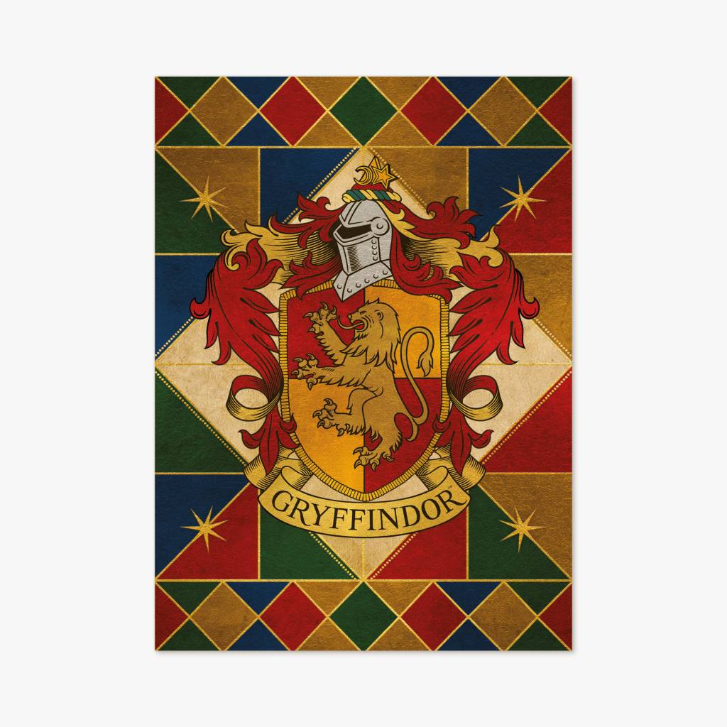 Hogwarts: Gryffindor House - Crest - MinaLima
