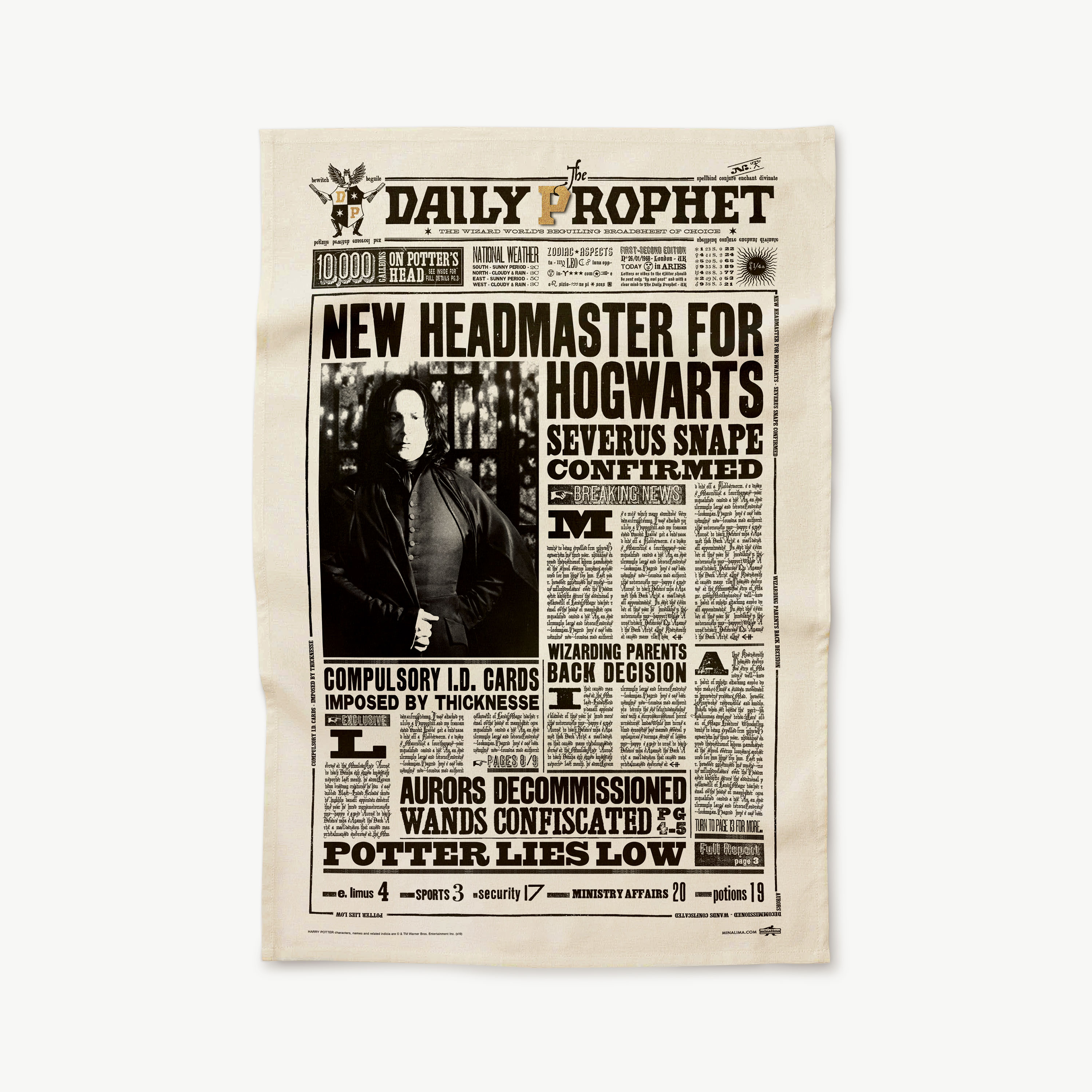 The Daily Prophet - ‘New Headmaster for Hogwarts’