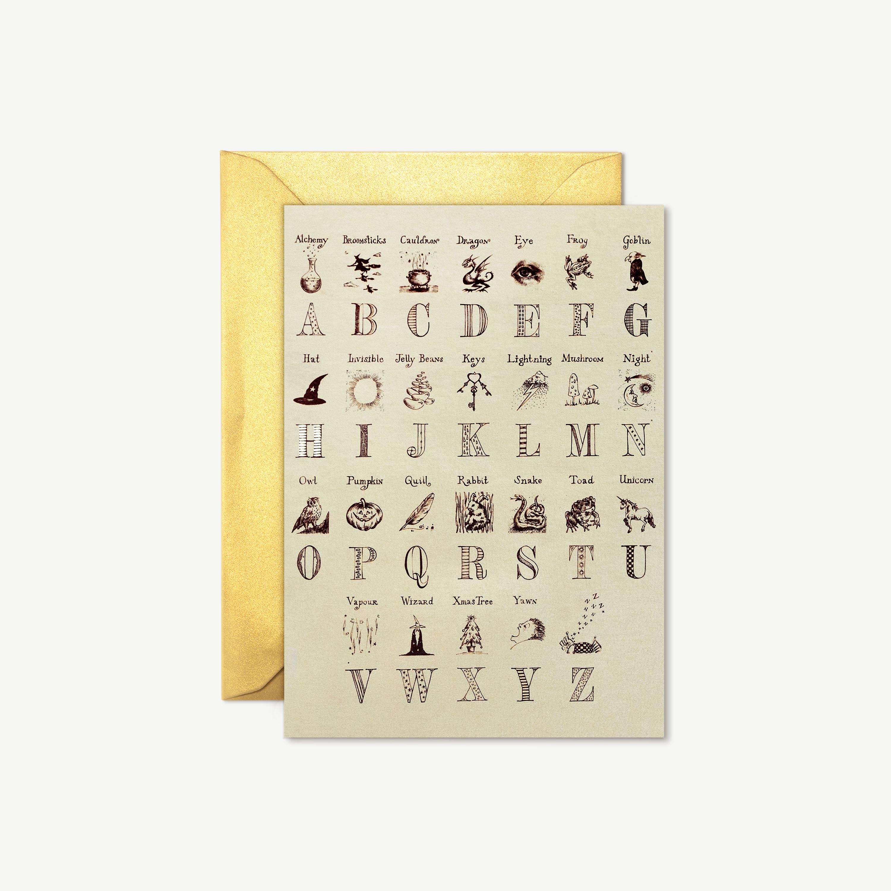 Godric's Hollow - Alphabet from Harry Potter's Bedroom