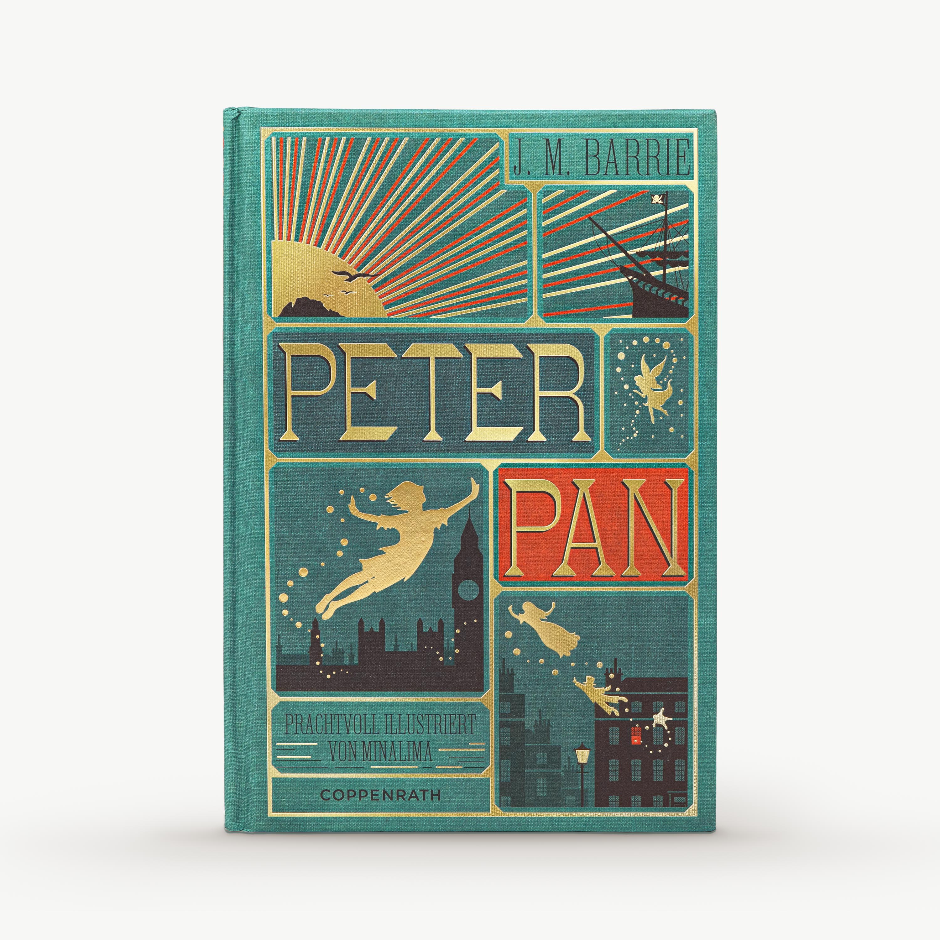 Peter Pan by J.M. Barrie - Lavishly illustrated with interactive elements by MinaLima