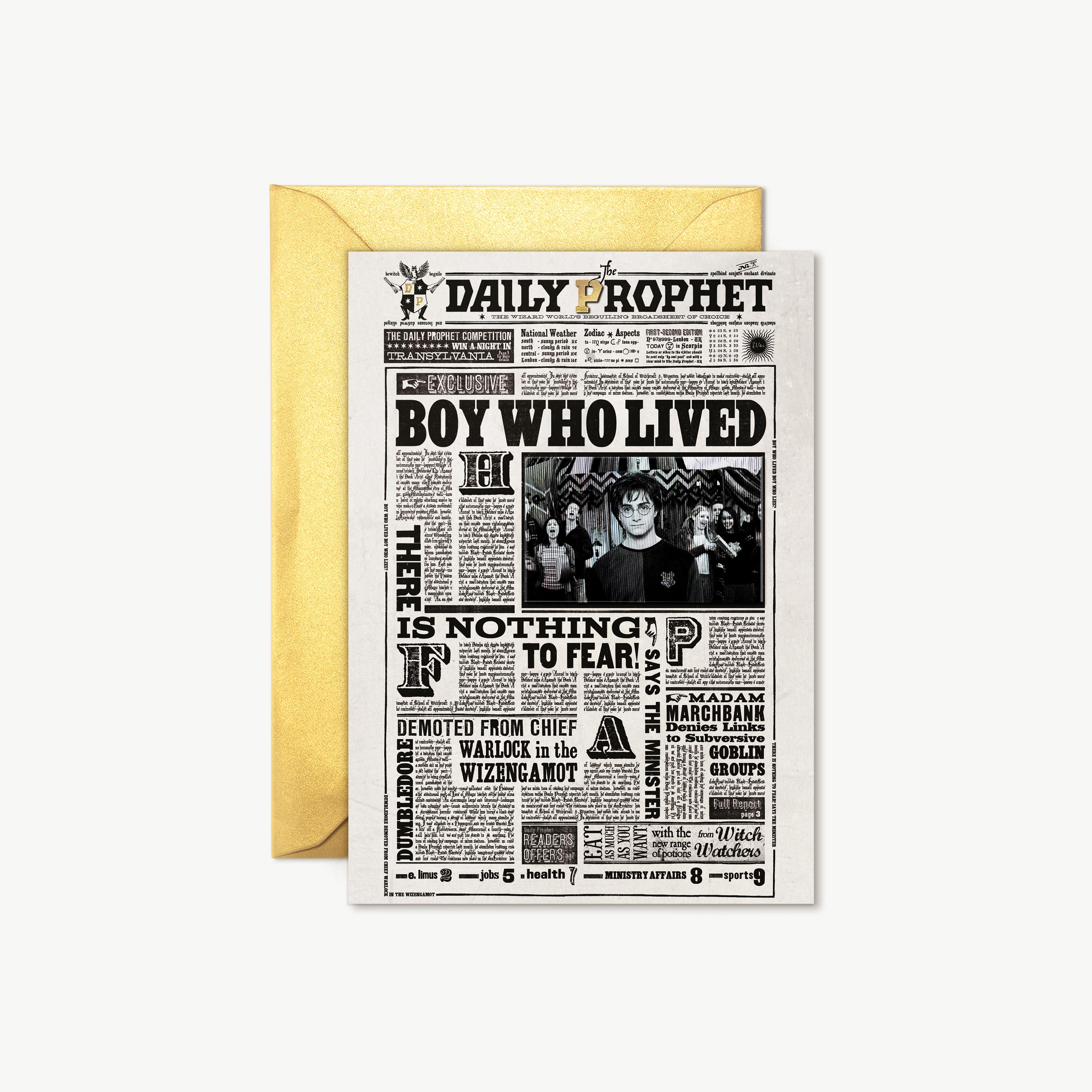 The Daily Prophet - 'Boy Who Lived'