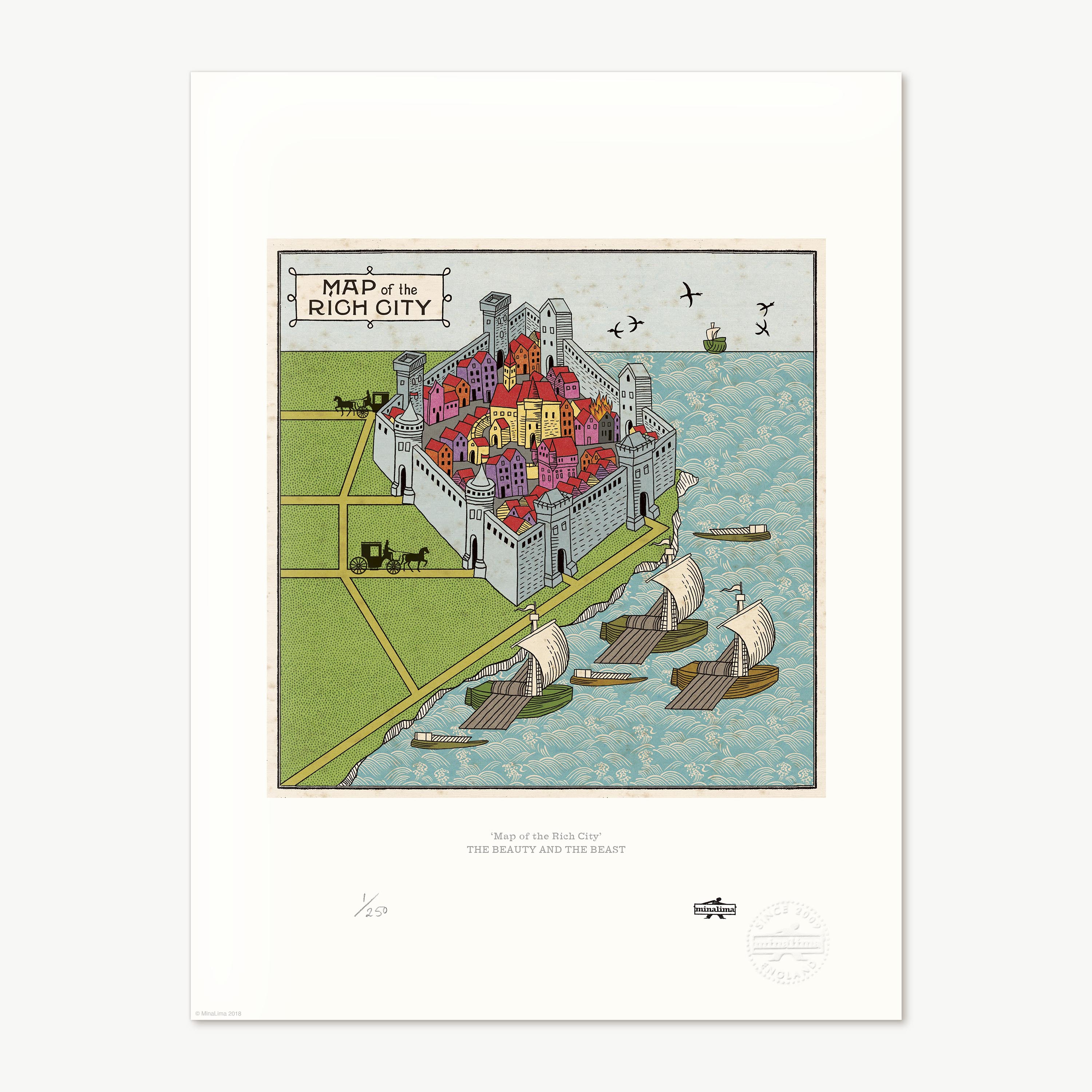 The Beauty and the Beast - Map of the Rich City