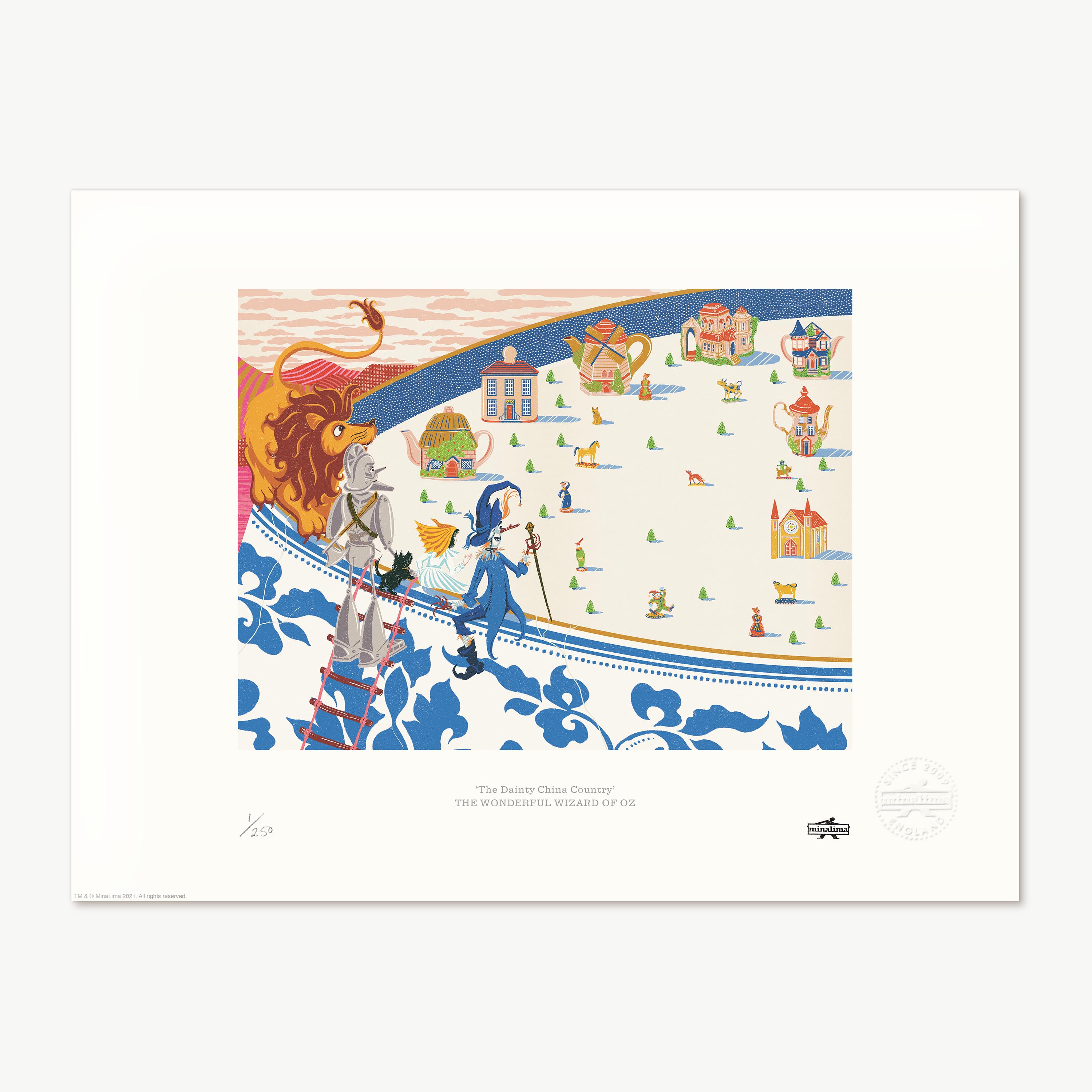 'The Dainty China Country'