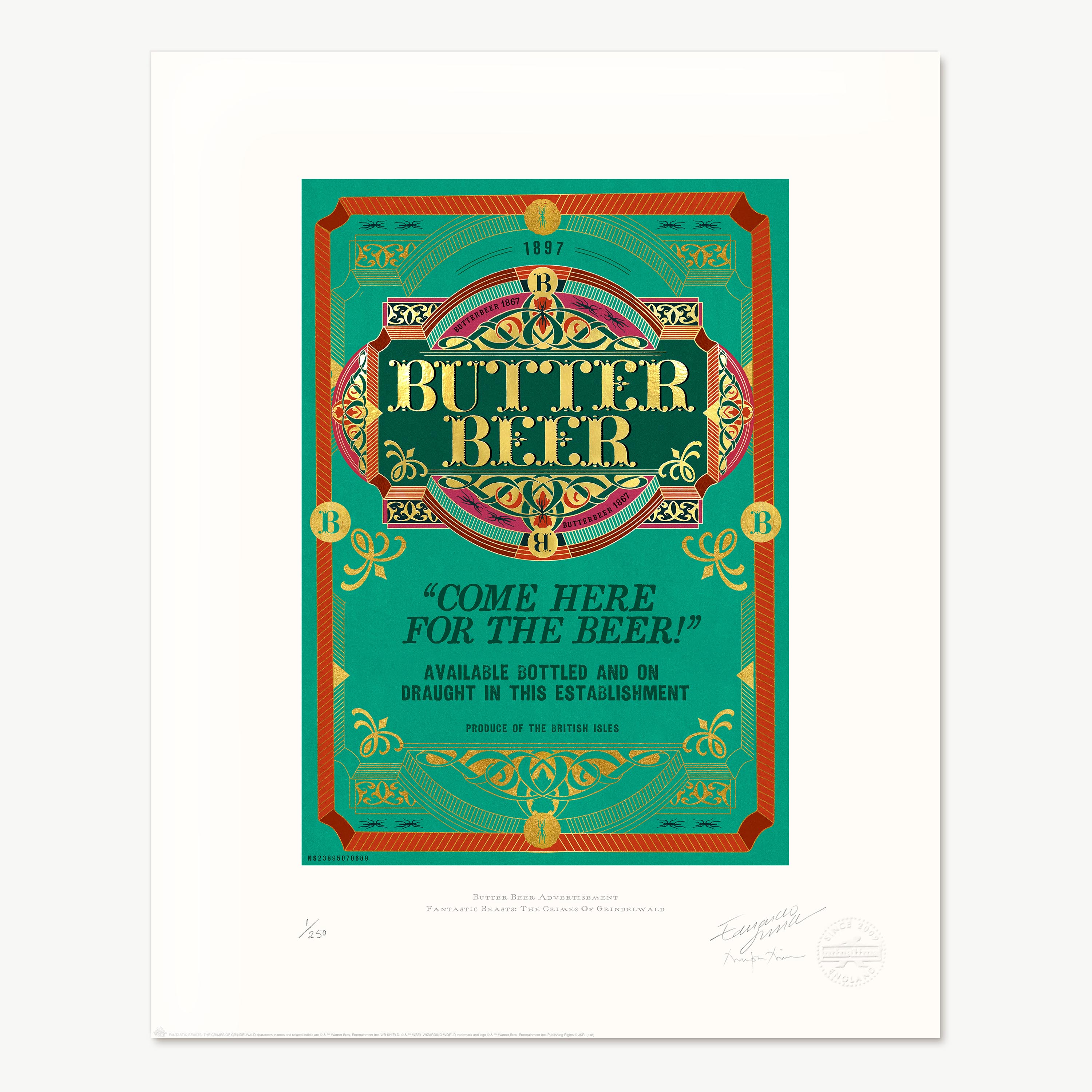 Butterbeer Advertisement